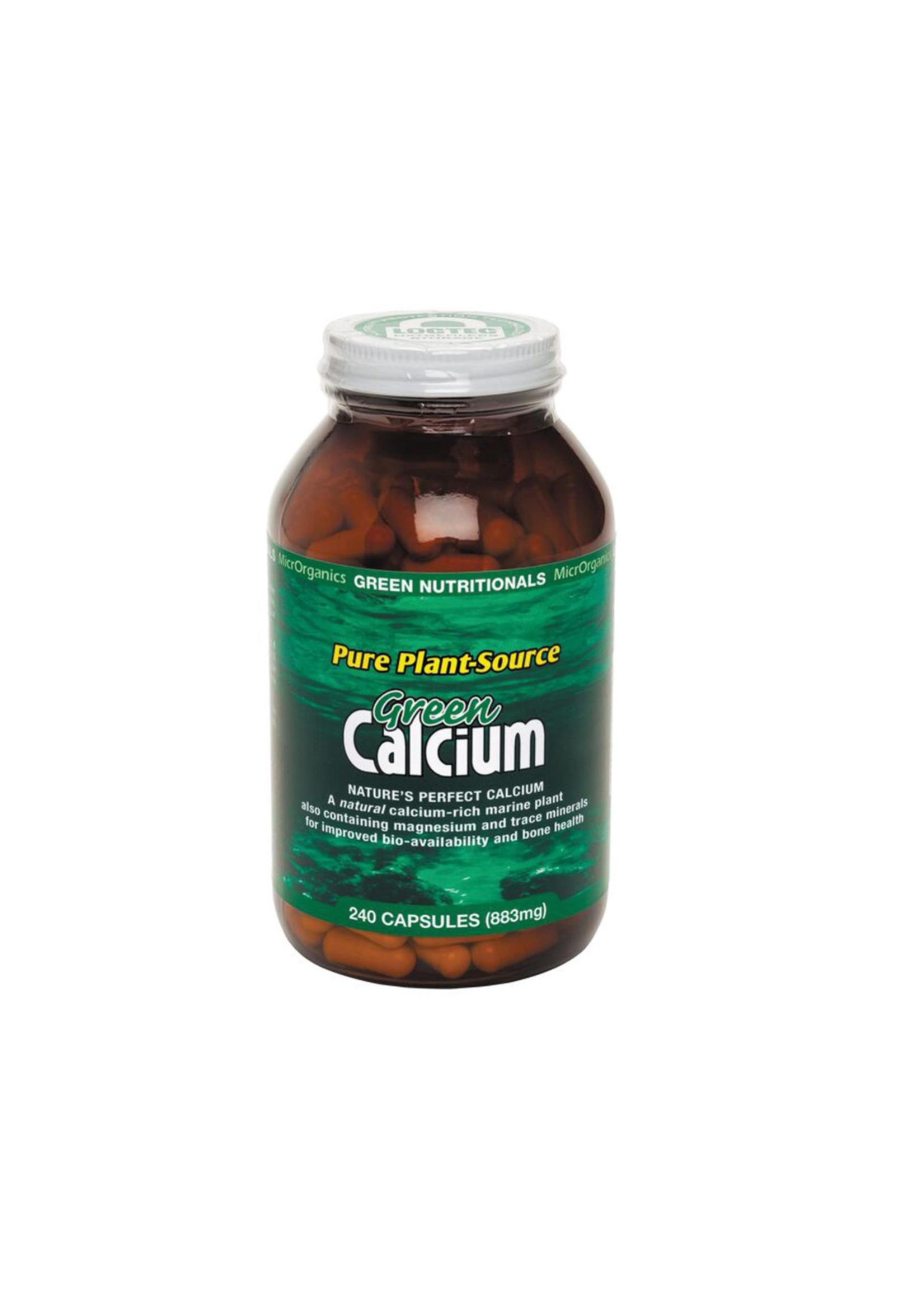 Green Nutritionals Green Calcium (Plant Source) 240 vegan caps