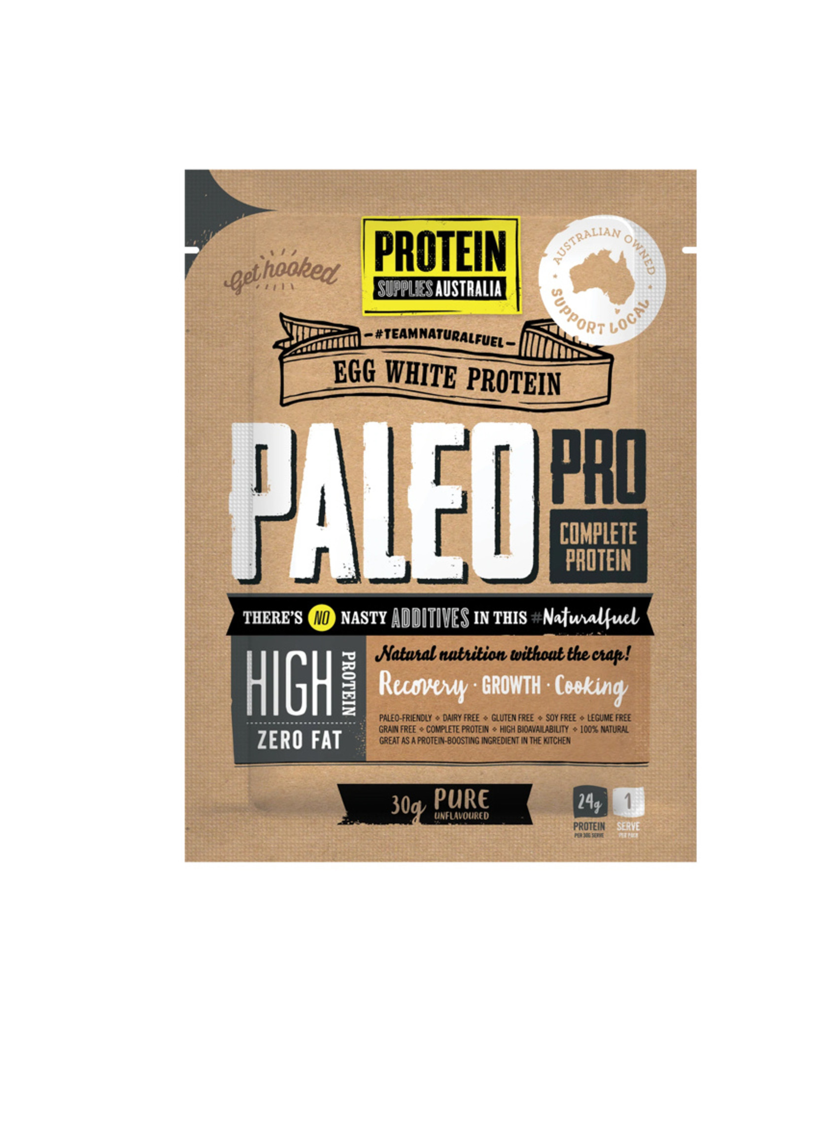 Protein Supplies Australia Protein Supplies Australia PaleoPro (Egg White Protein) Vanilla Bean 400g