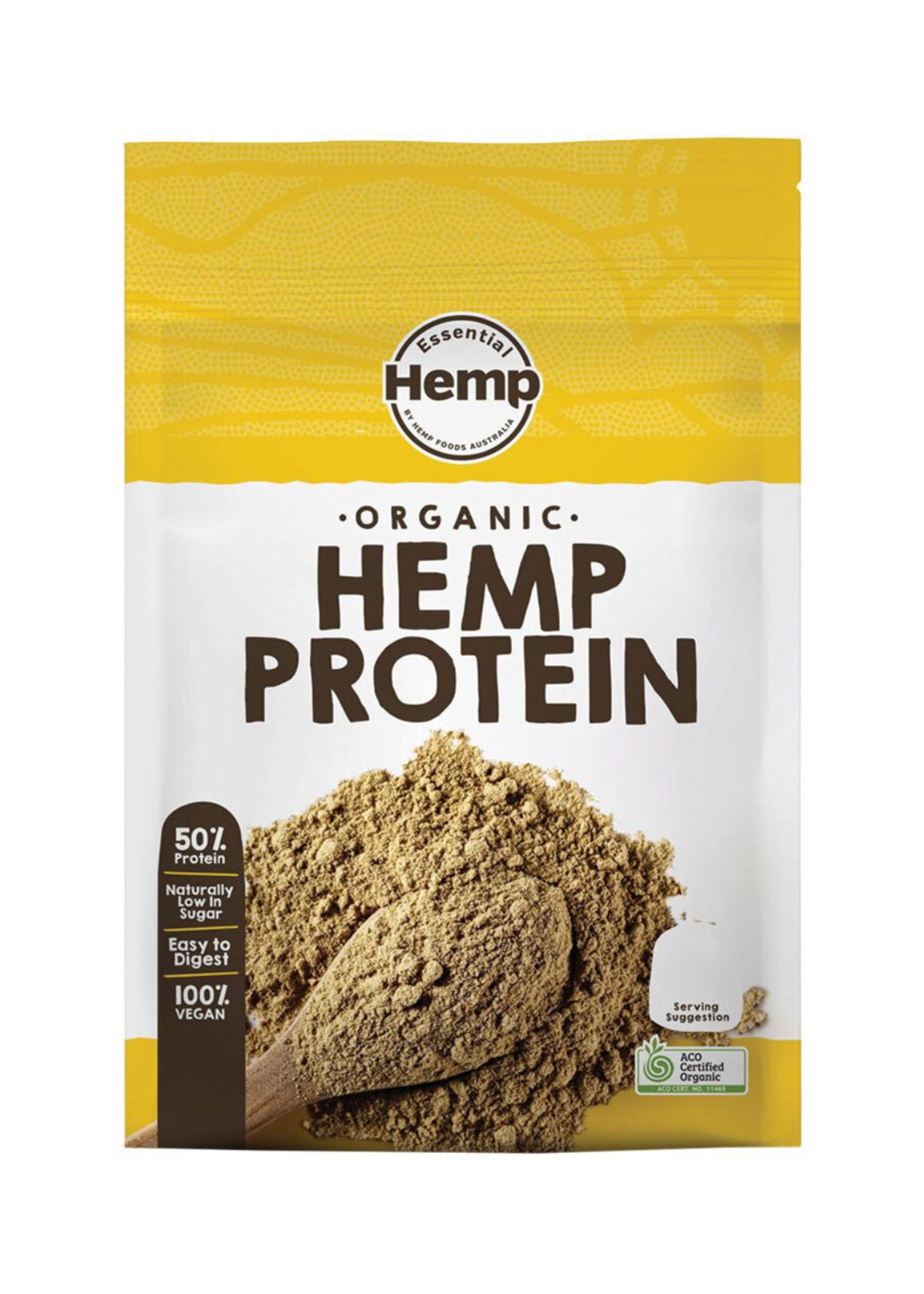 Hemp Foods Australia ( Essential Hemp) Hemp Foods Australia  Organic Hemp Gold Protein 450gms