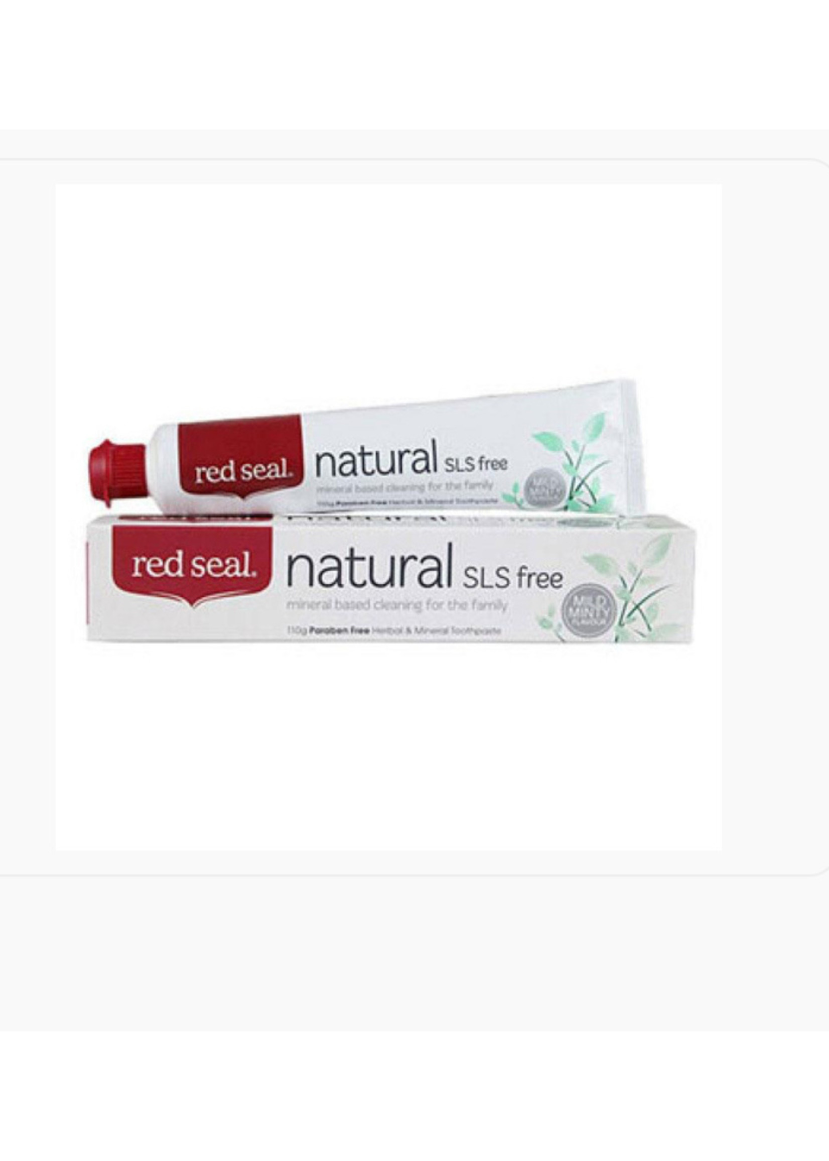 Red Seal Natural Health Products Red Seal Natural SLS free  Toothpaste 110g