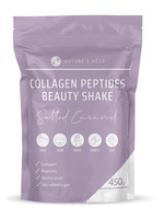 Natures Help Natures help collagen beauty shake salted caramel 450g