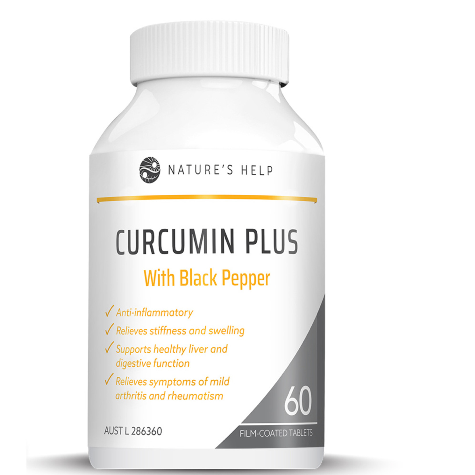 Natures Help Natures Help Curcumin Gold 60t