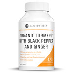 Natures Help Natures Help Organic Turmeric with Black Pepper & Ginger 120 caps