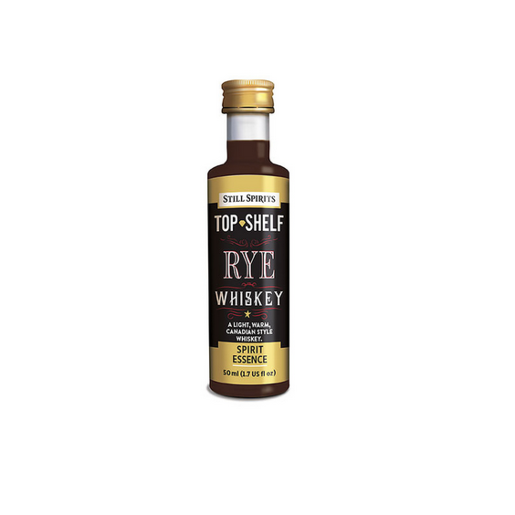 Still Spirits Still Spirits Top Shelf Rye Whiskey 50 ml
