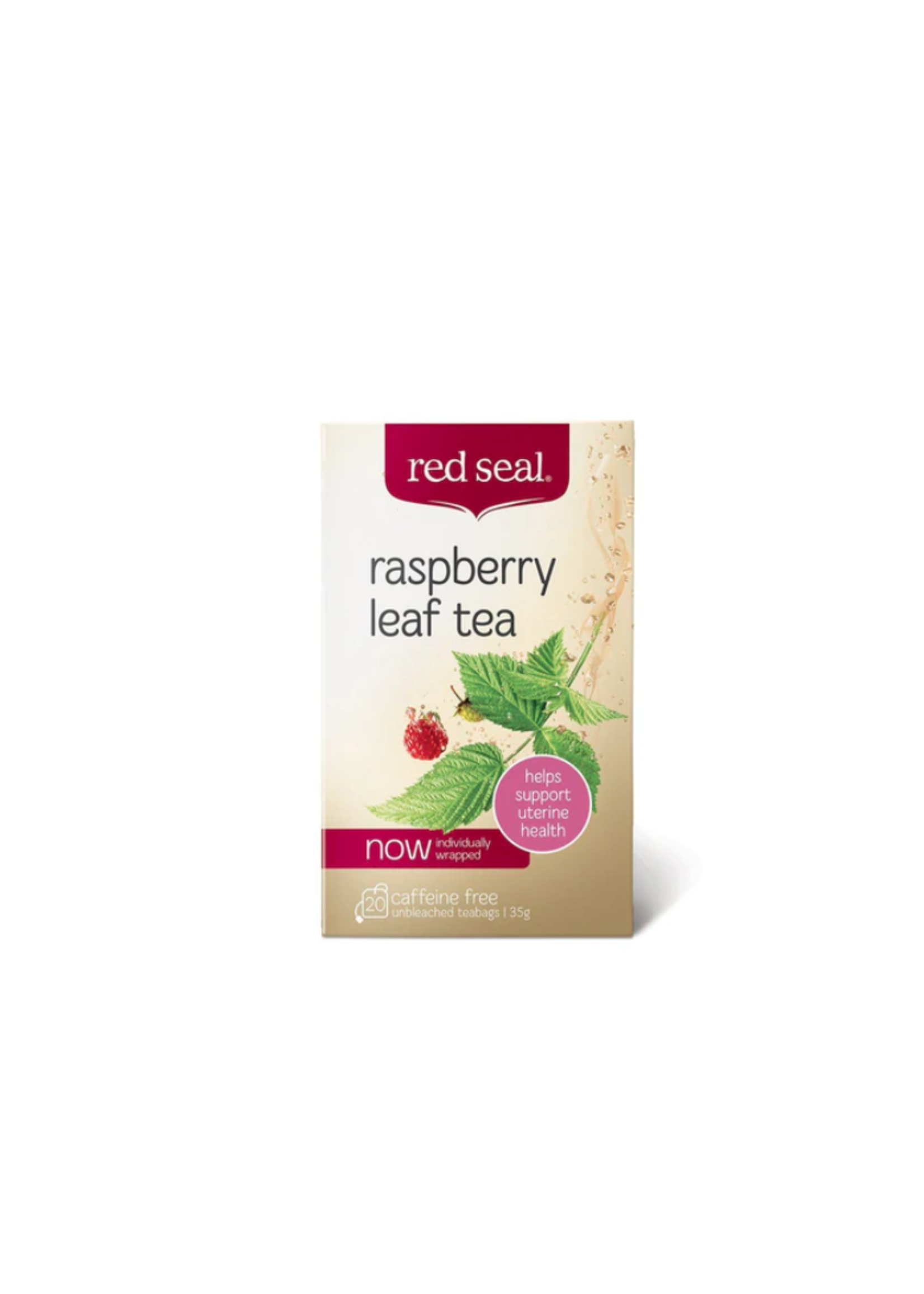 Red Seal Natural Health Products Red Seal Raspberry 25 Teabags