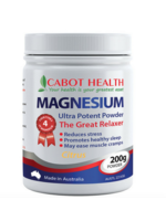 Cabot Health Cabot Health Magnesium Ultra Potent Powder Citrus 200 grams