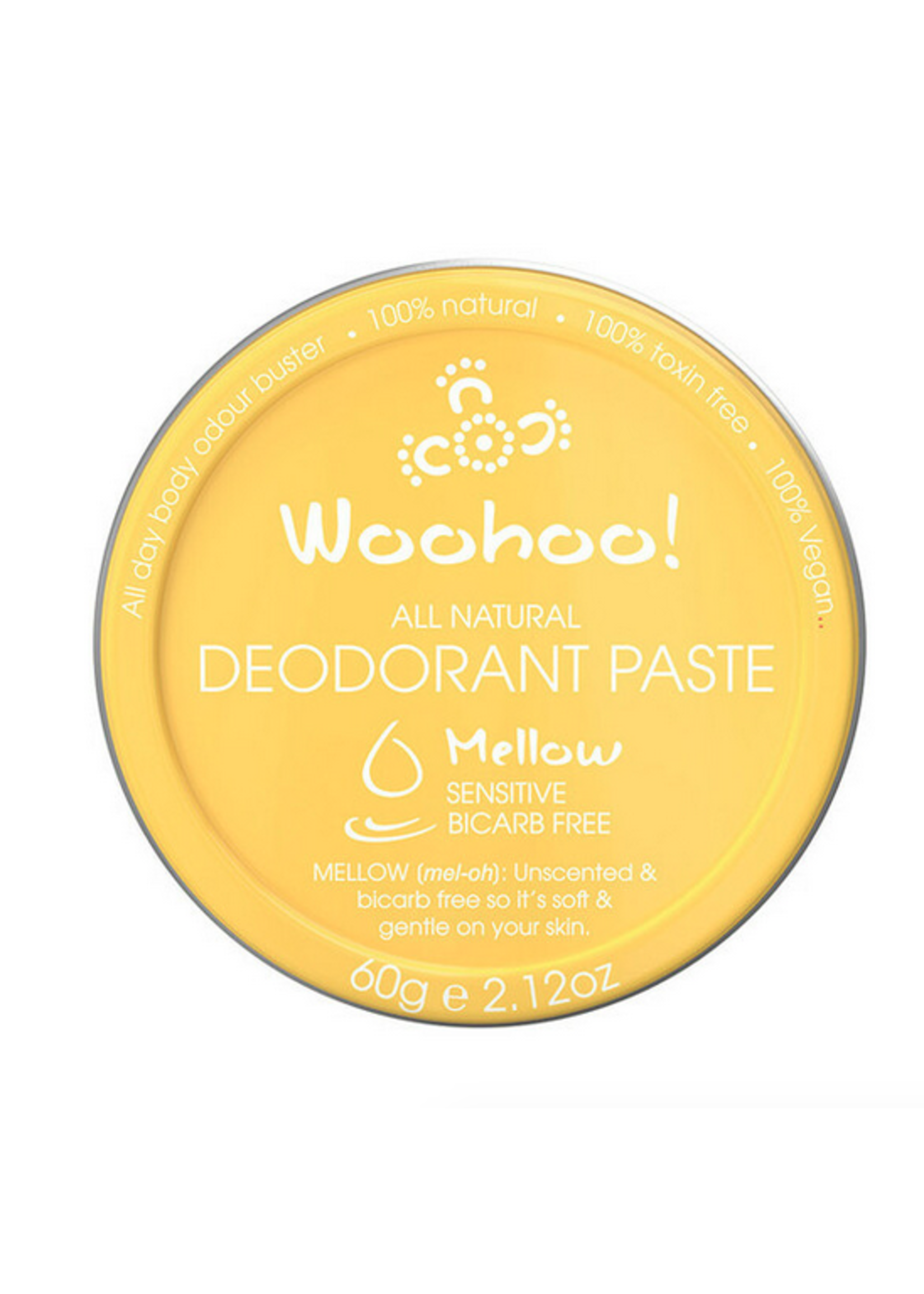 Woohoo Woohoo Deodorant Paste 60g Mellow (Sensitive)