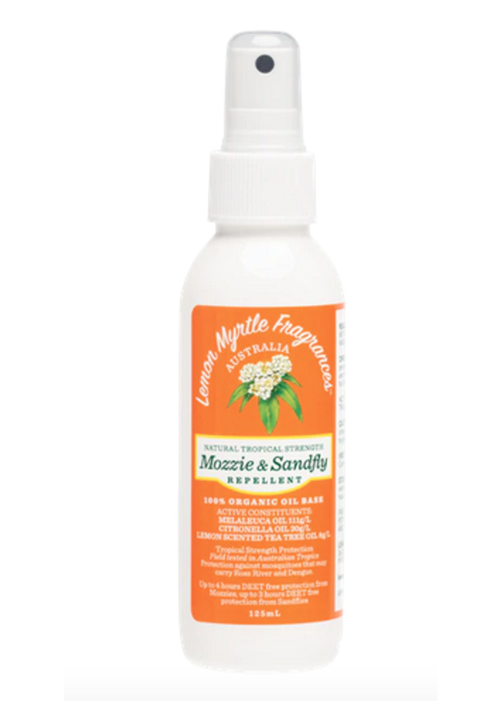 LEMON MYRTLE FRAGRANCES Lemon Myrtle Fragrances Mozzie & Sandfly Repellent 250ml