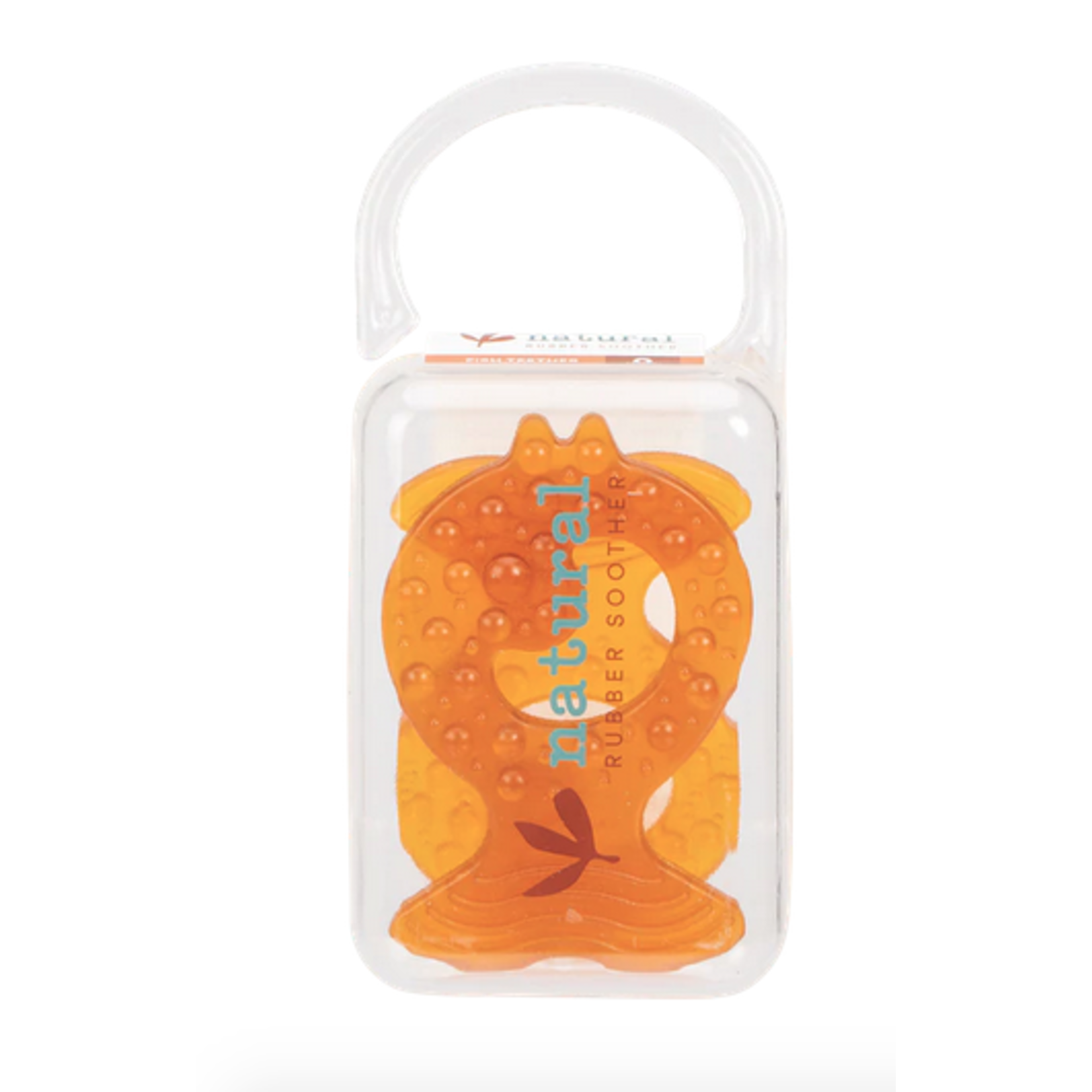 little valley Natural Rubber Teether Fish Soother