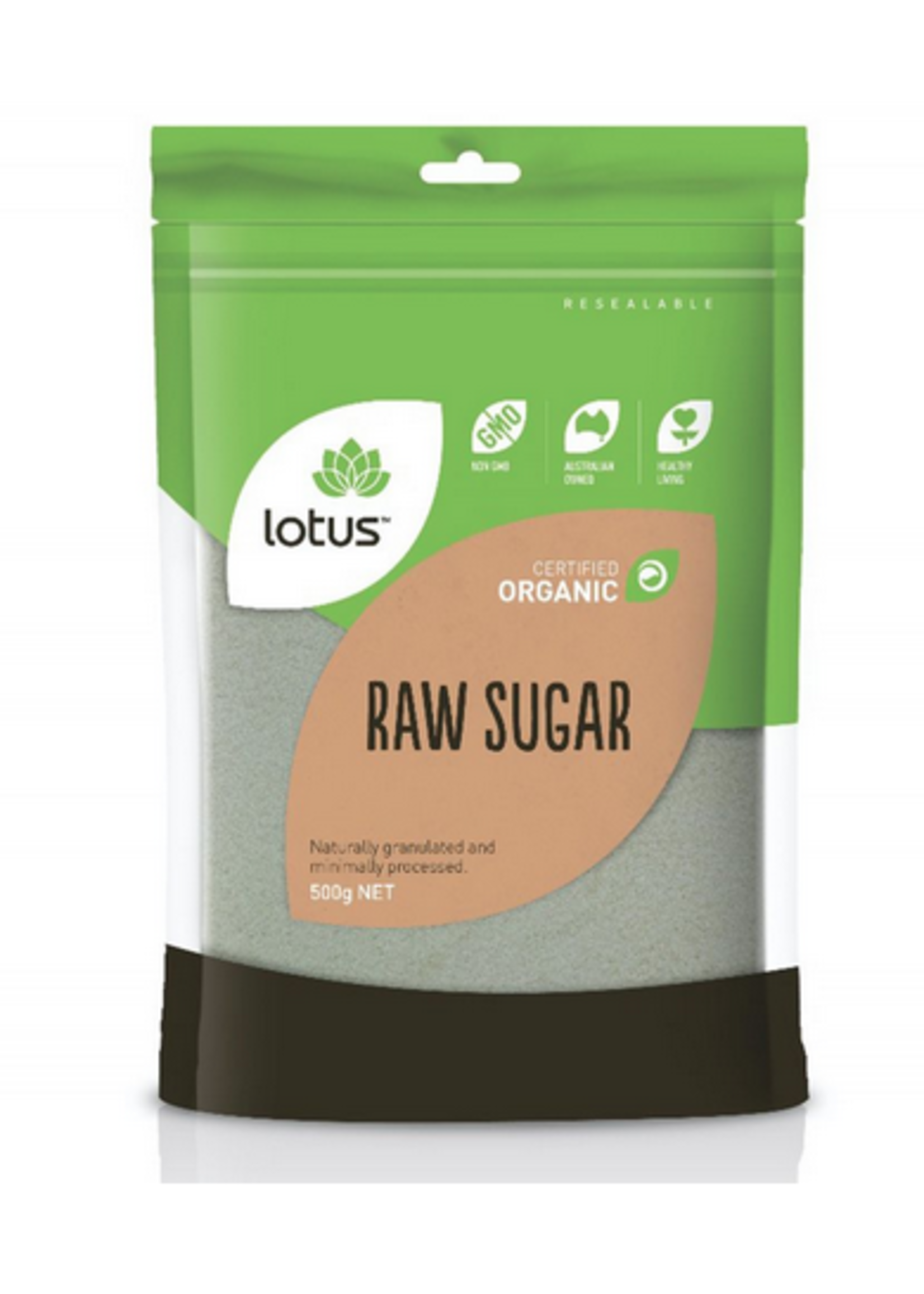 Lotus Lotus 0rganic Raw Sugar 800g