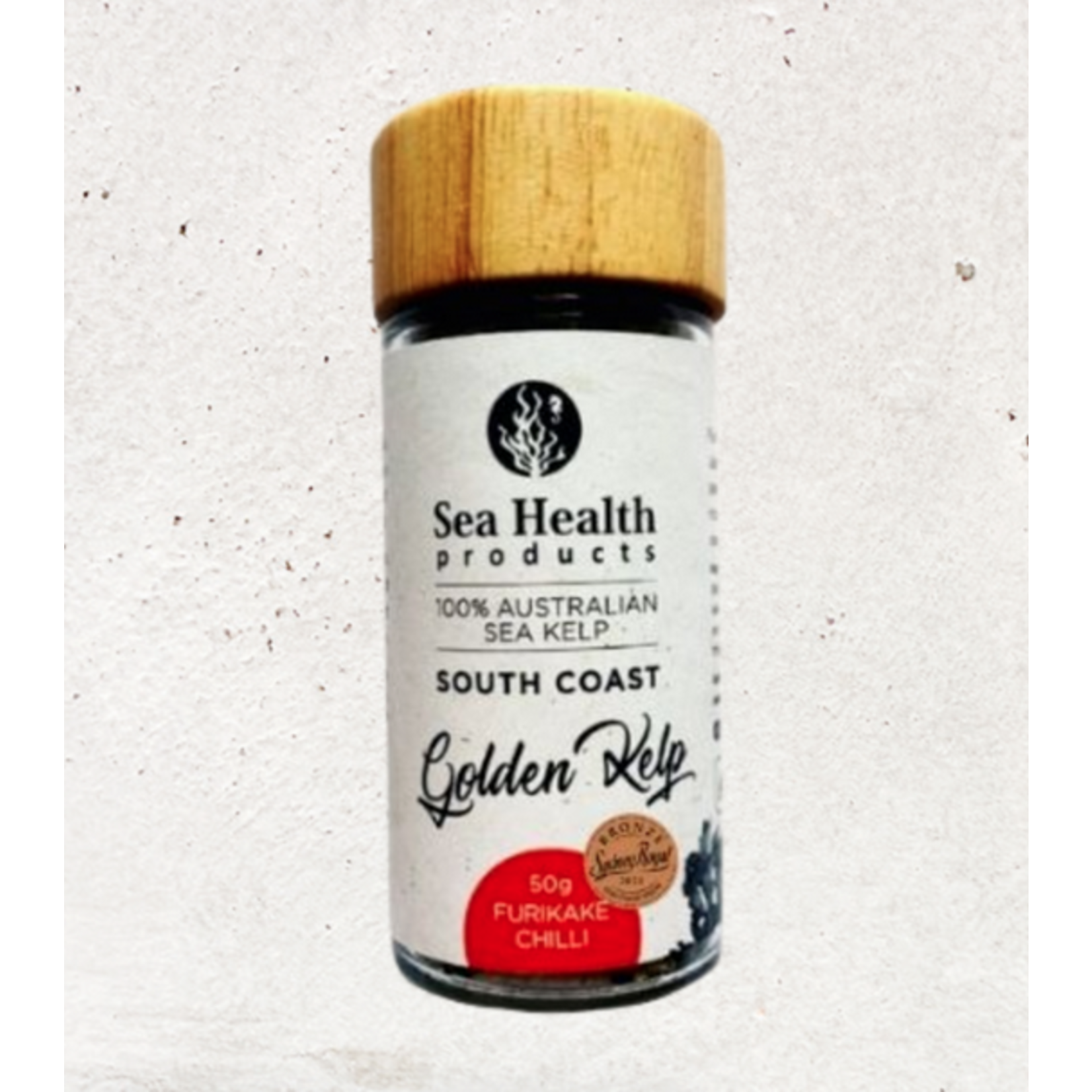 SEA HEALTH PRODUCTS Sea Health Products  Golden Kelp Furikake Chilli 50g
