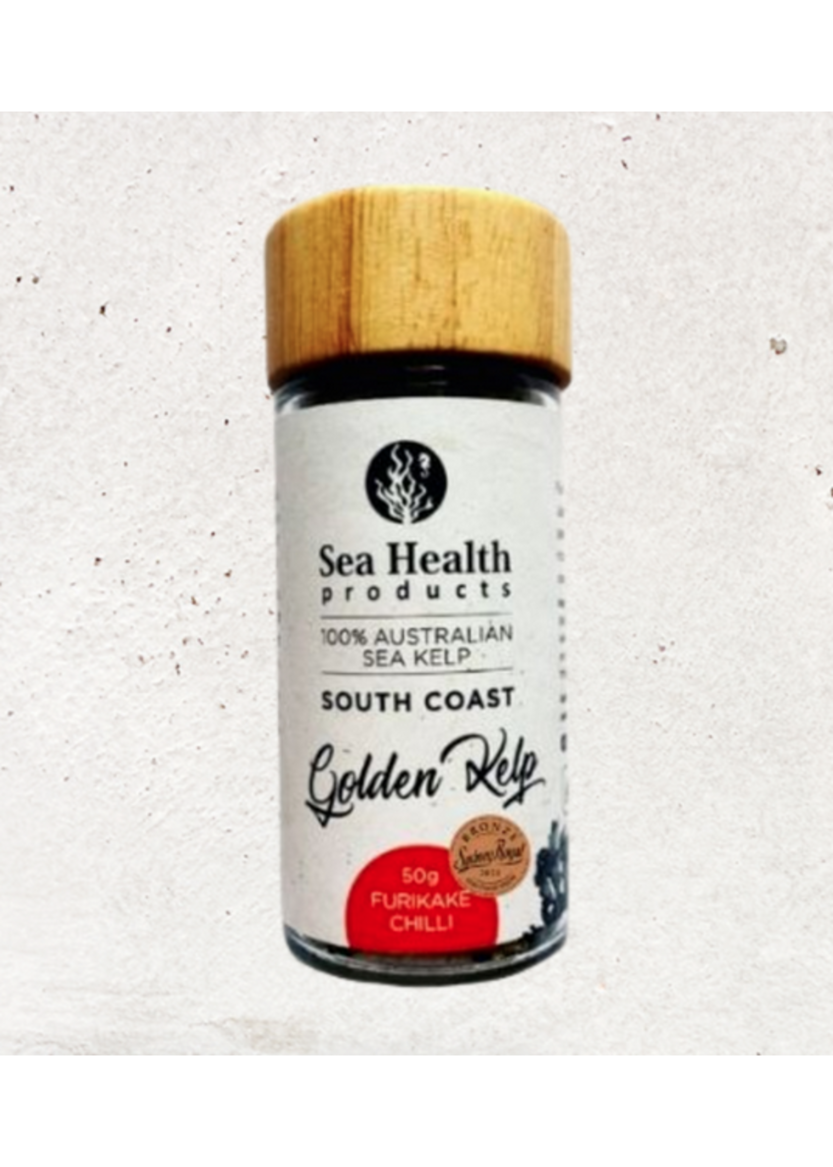 SEA HEALTH PRODUCTS Sea Health Products  Golden Kelp Furikake Chilli 50g