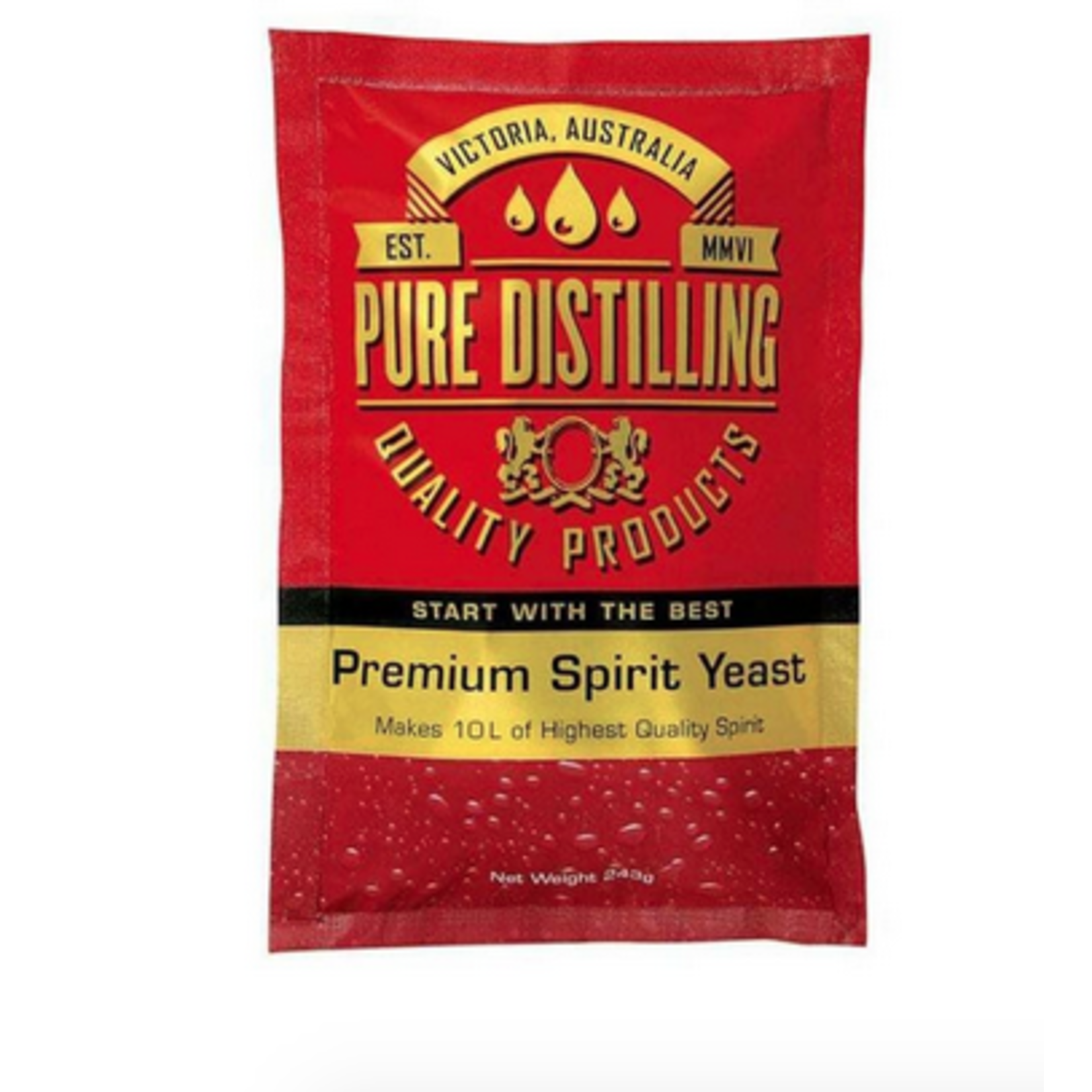 Pure distilling Pure Distilling  Premium Spirit Yeast 243g