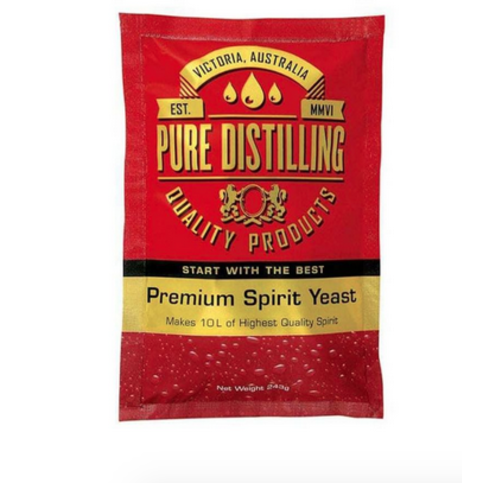 Pure distilling Pure distilling Spirit Yeast