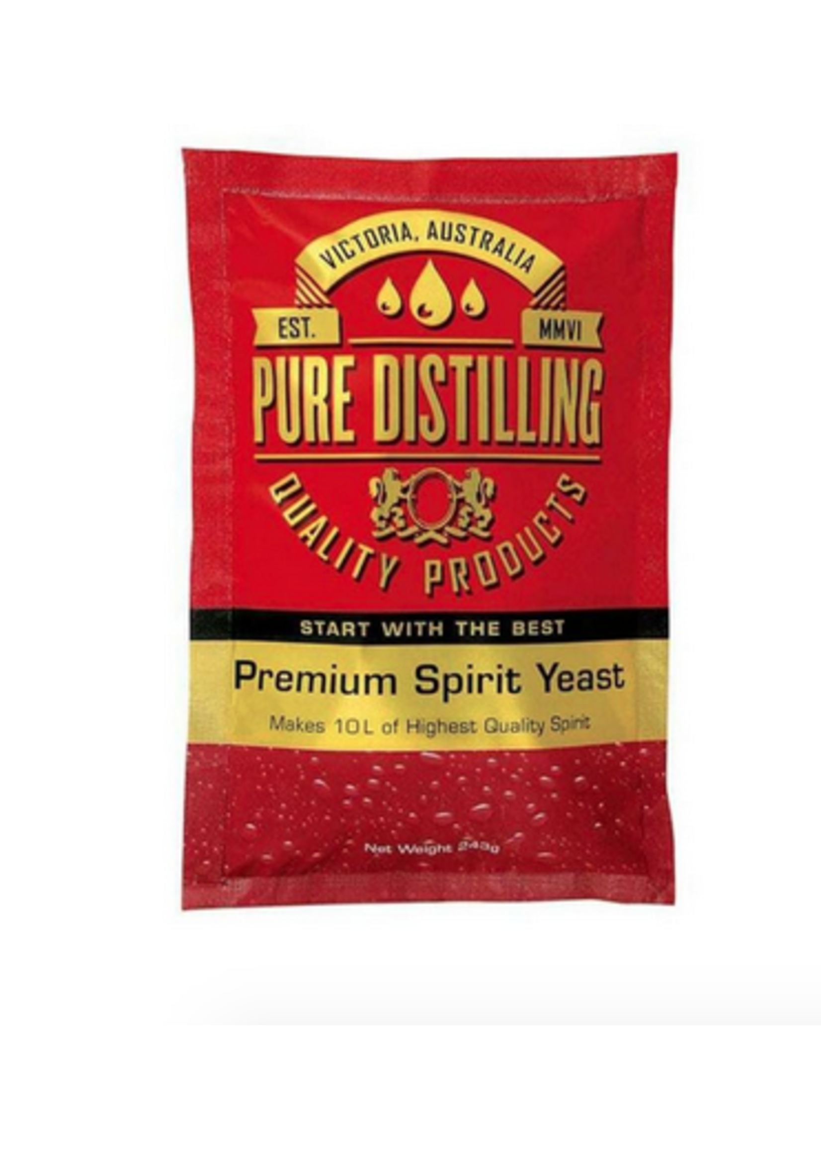 Pure distilling Pure Distilling  Premium Spirit Yeast 243g