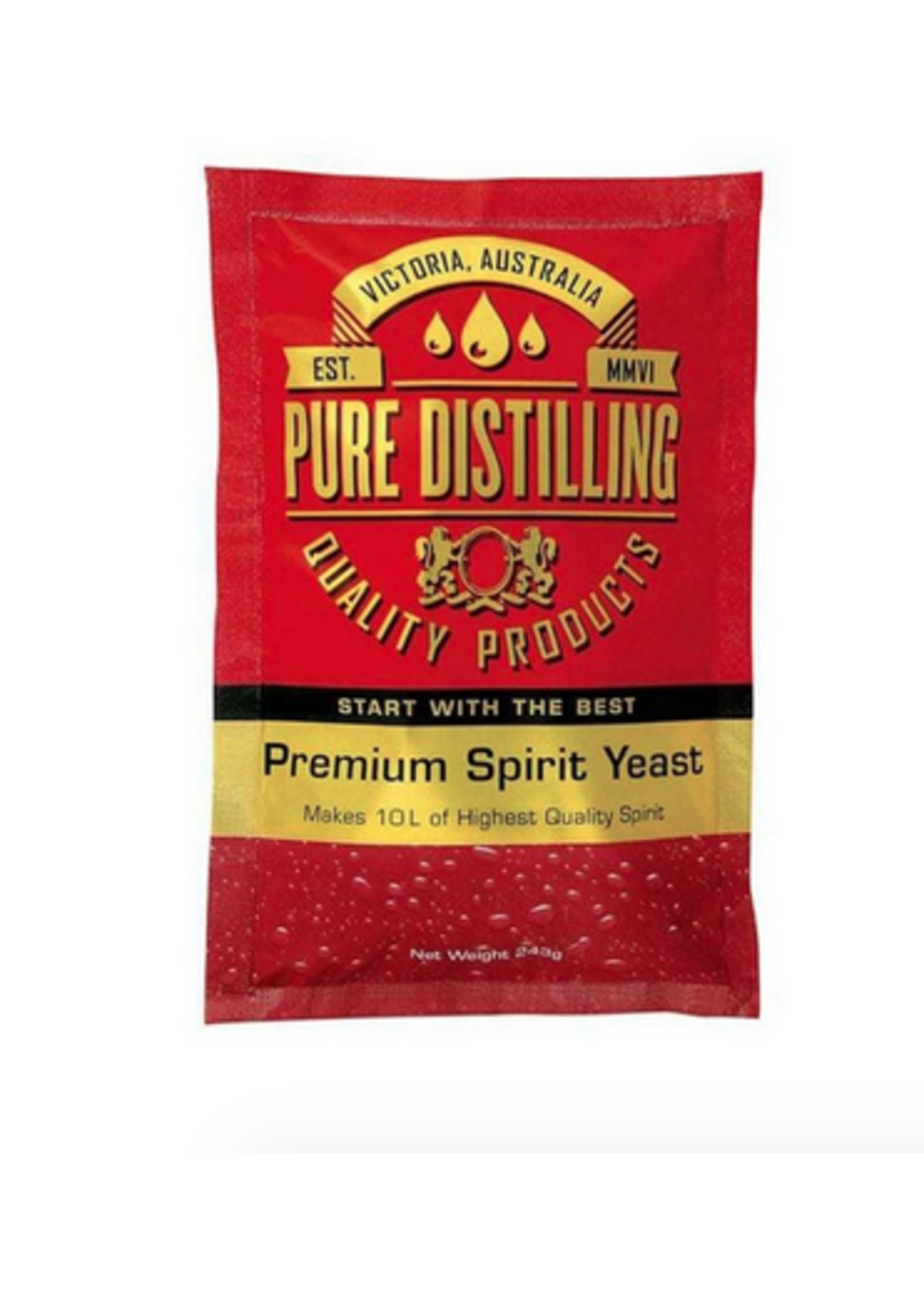 Pure distilling Pure distilling Spirit Yeast 243g