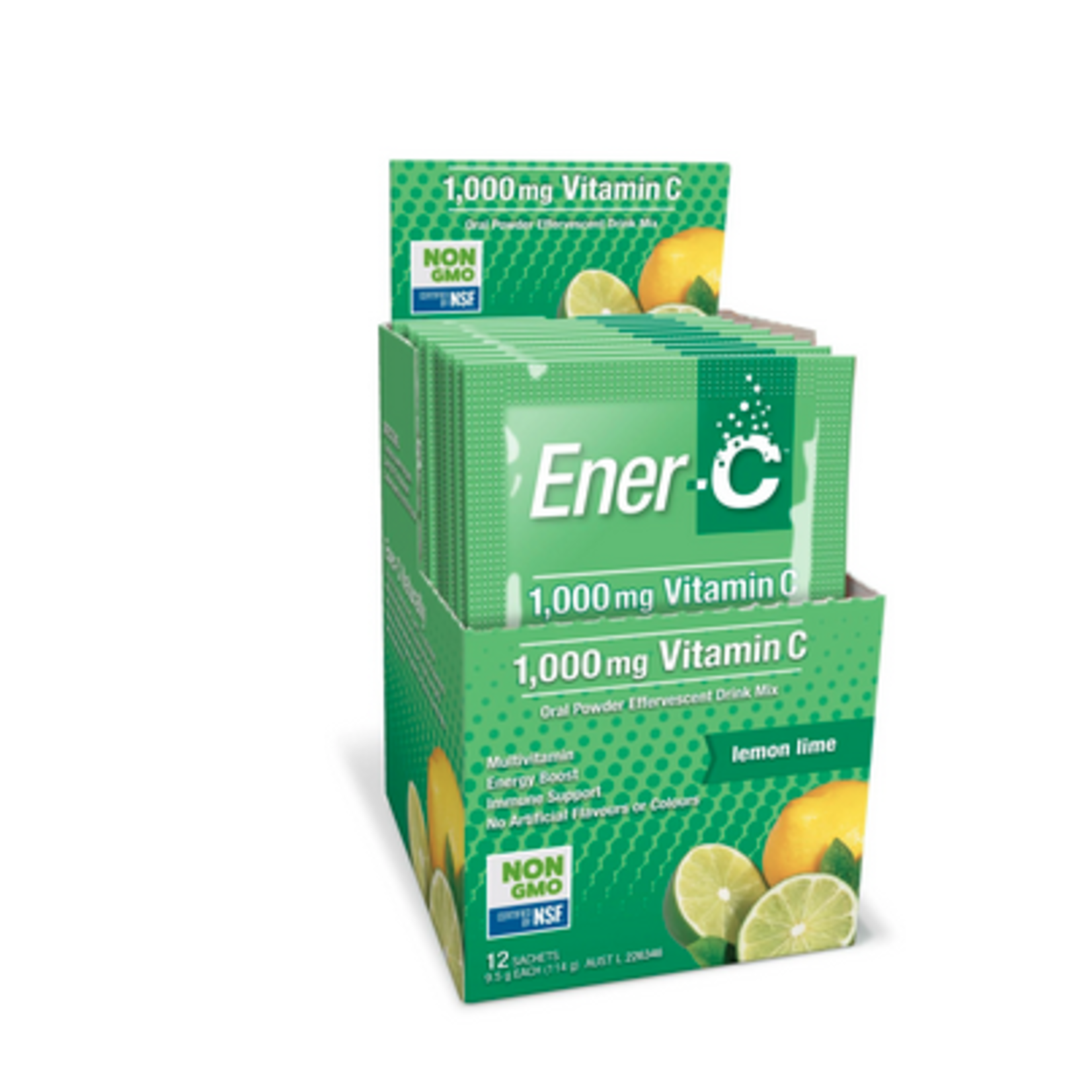 Martin & Pleasance Martin & Pleasance Ener- C  Vitamin C Powder  1000mg 12 Sachets Lemon Lime ( DNR)