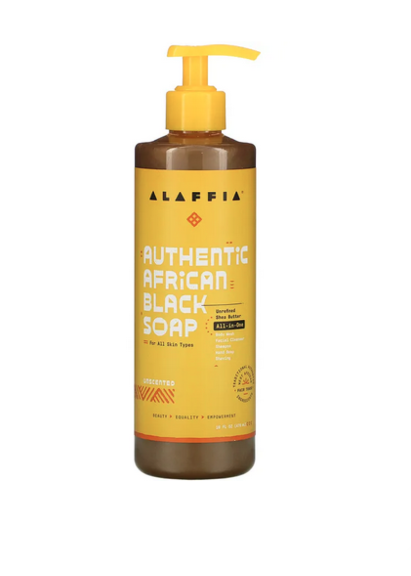 Alaffia African Black Soap All-In-One Tangerine Citrus 476ml