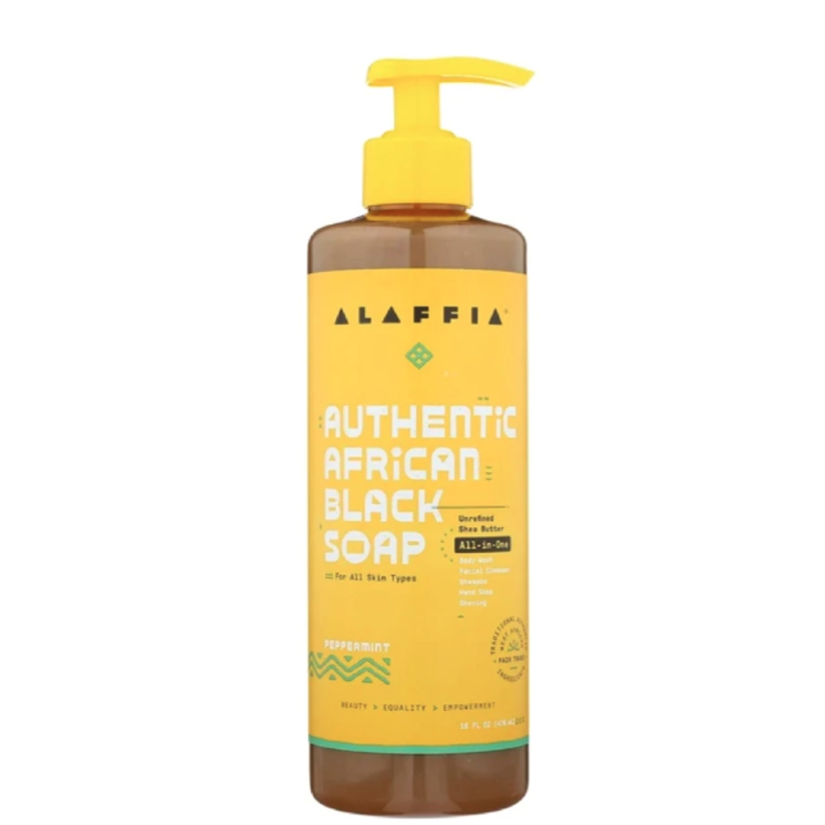 Alaffia Alaffia -African black soap all in peppermint
