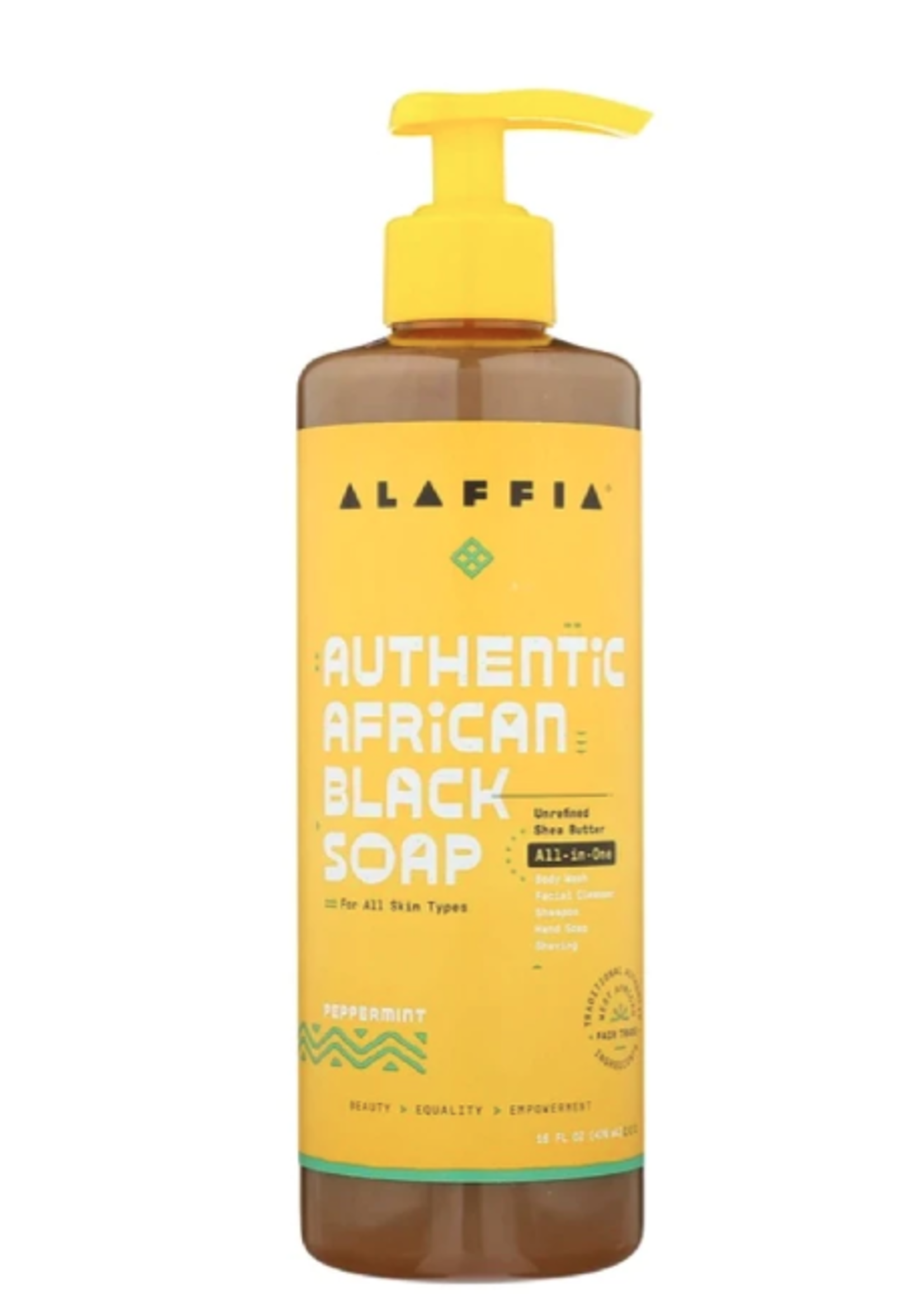 Alaffia Alaffia African Black Soap Peppermint 476ml