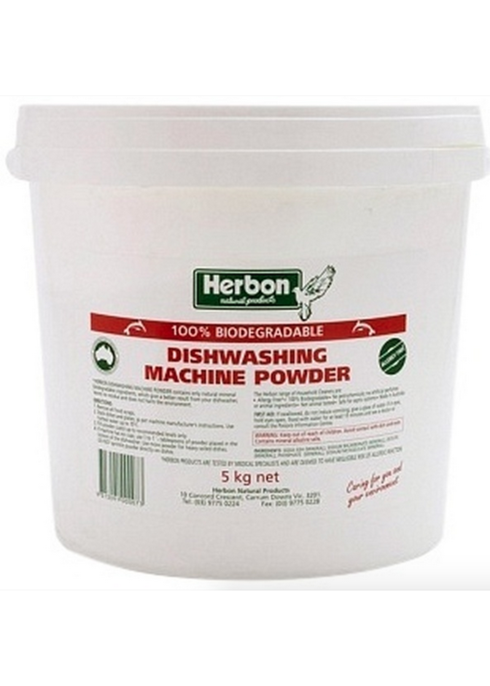 Herbon Herbon Dishwashing Machine Powder 5kg bulk pack