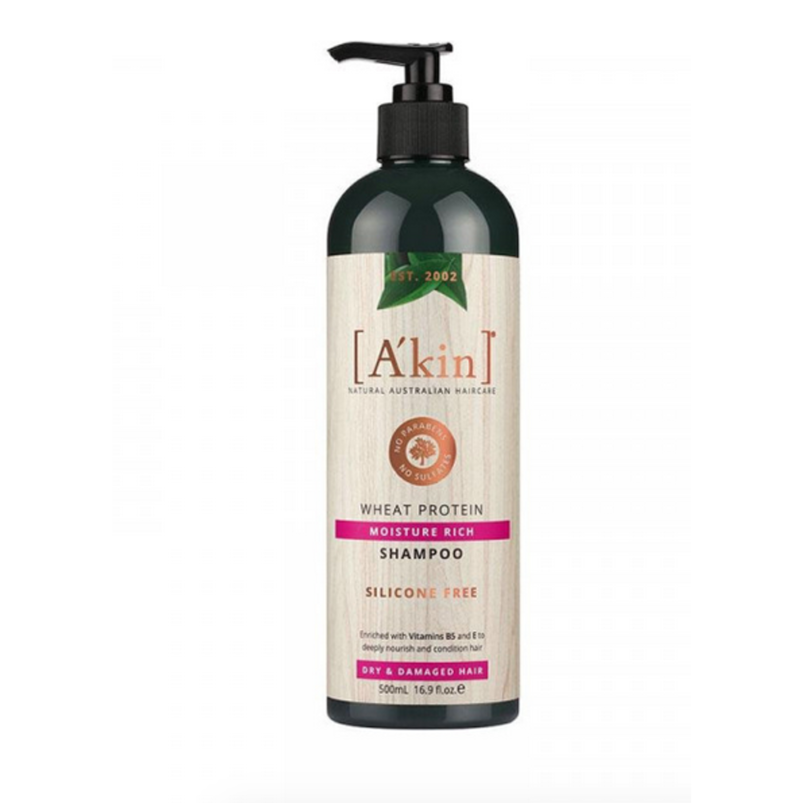 Akin Akin moisture rich wheat protein shampoo 500ml
