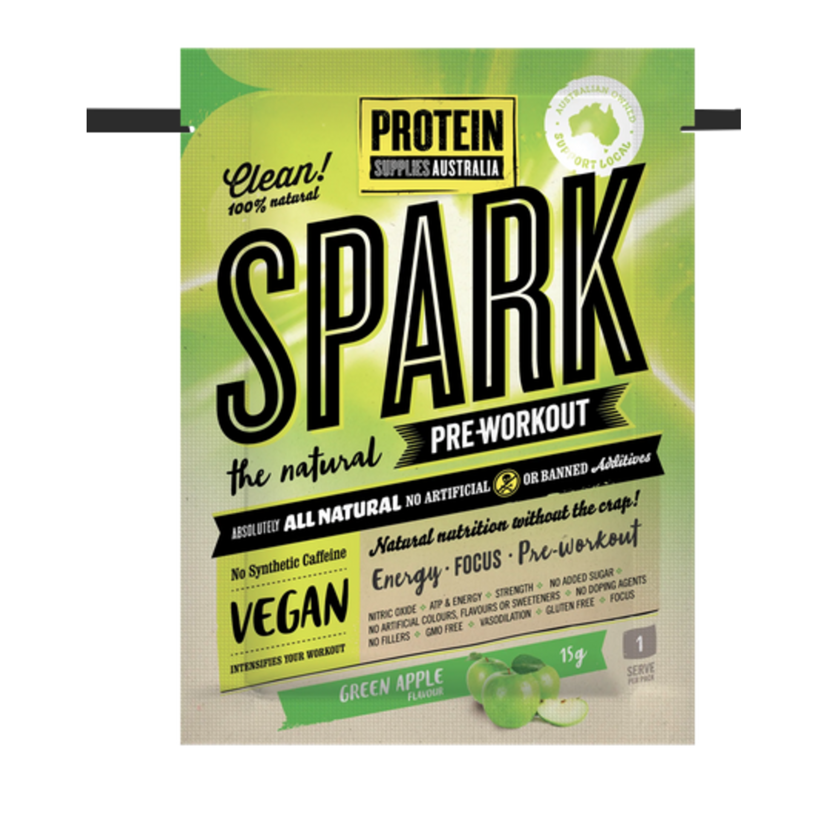 Protein Supplies Australia Protein Supplies Australia Spark Pre Workout Green Apple