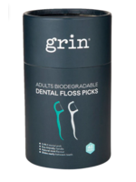 GRIN Grin Adults Biodegradable Floss Picks 45pk