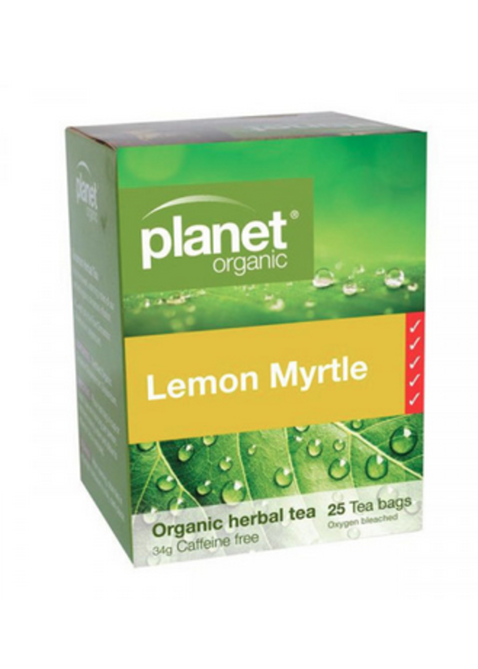 Planet Organic Planet Organic Herbal Tea Bags 25 Lemon Myrtle