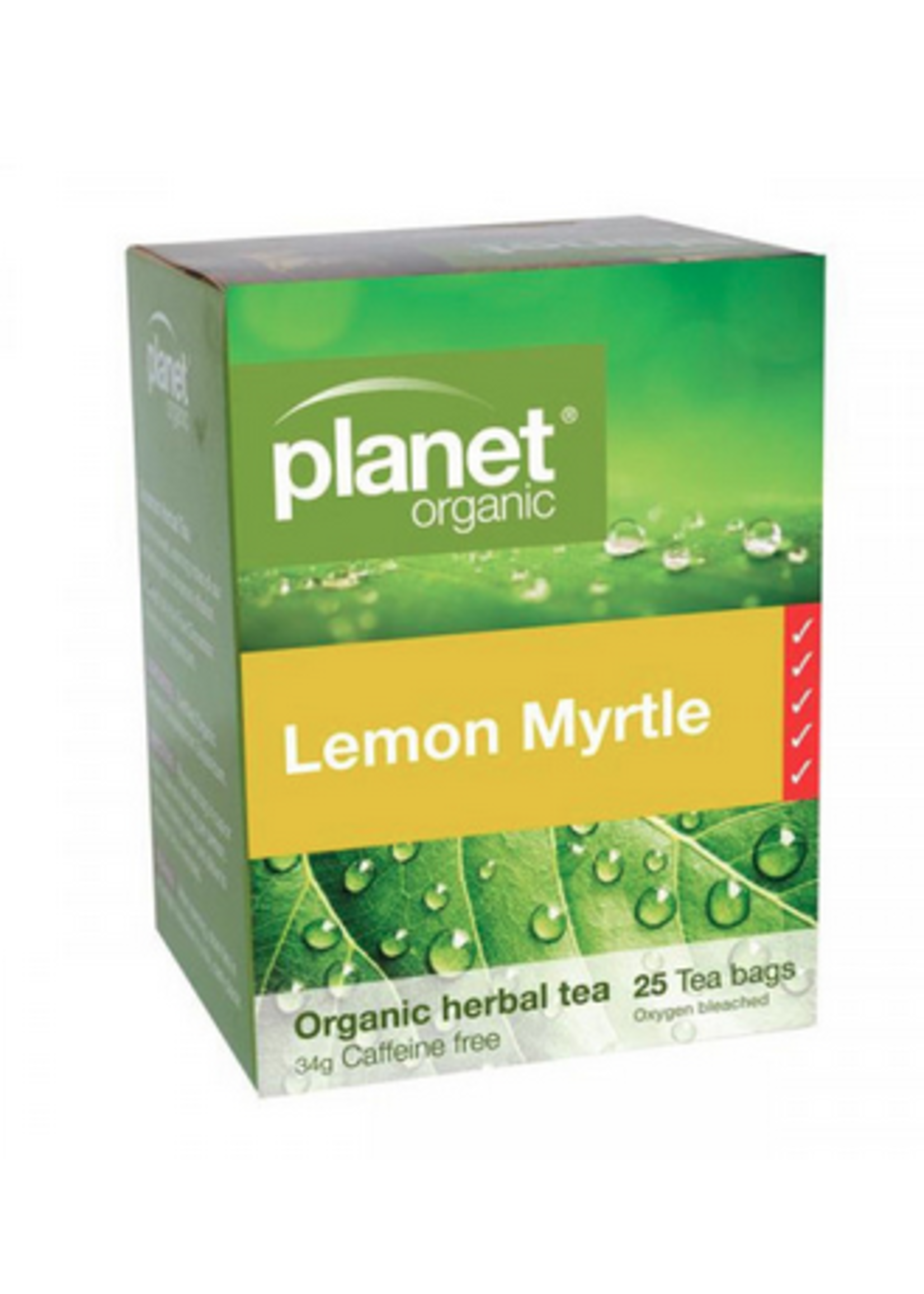 Planet Organic Planet Organic Lemon Myrtle tea 34g 25 tea bags