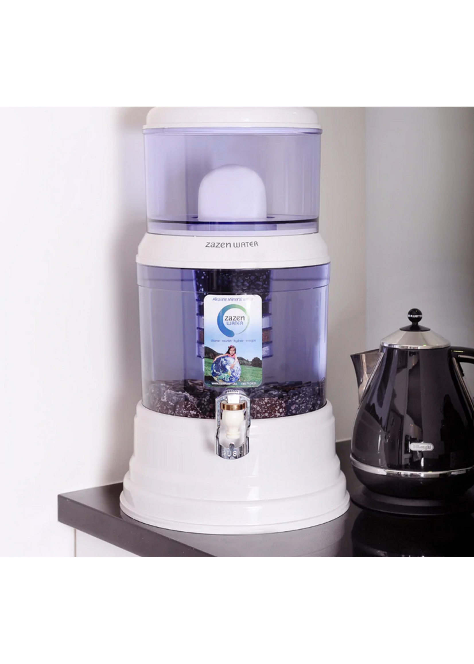 Zazen Zazen Alkaline Complete Water System (includes a FREE Alkalinity Enhancer)