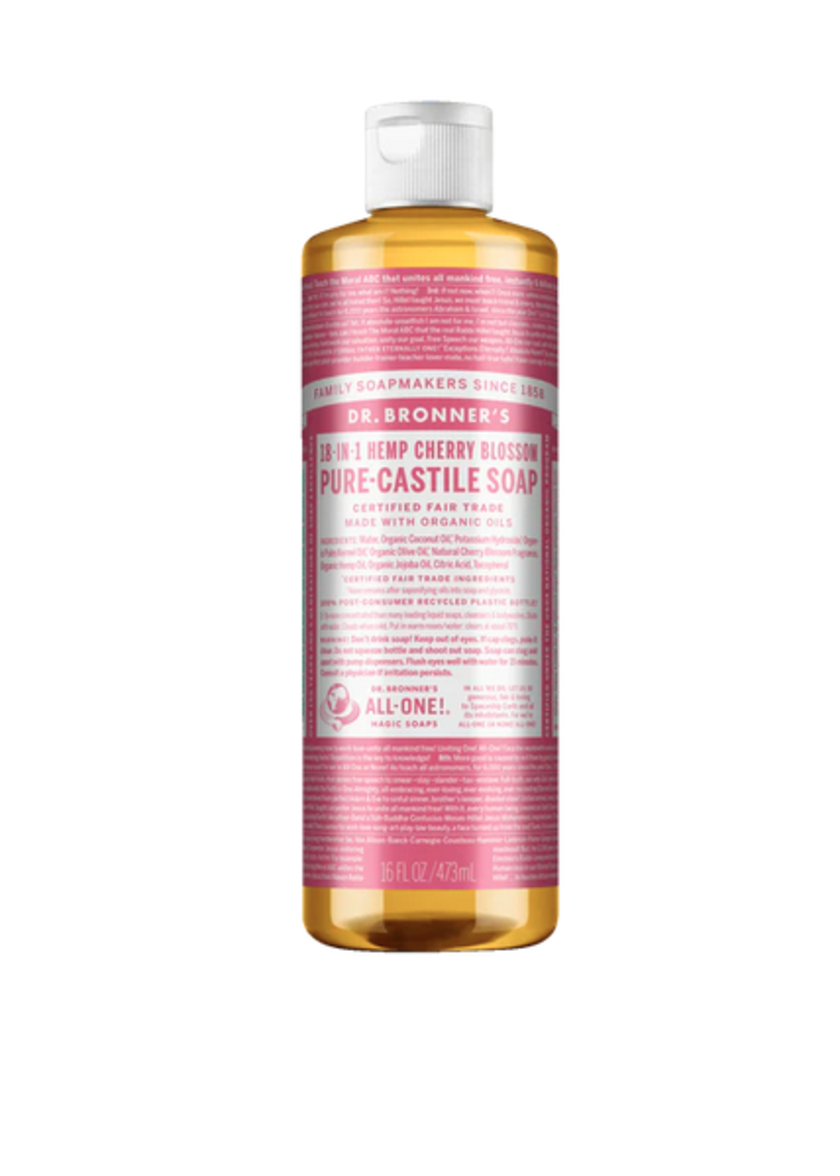 Dr Bronners Dr Bronners Pure Castile Soap Cherry Blossom 237ml