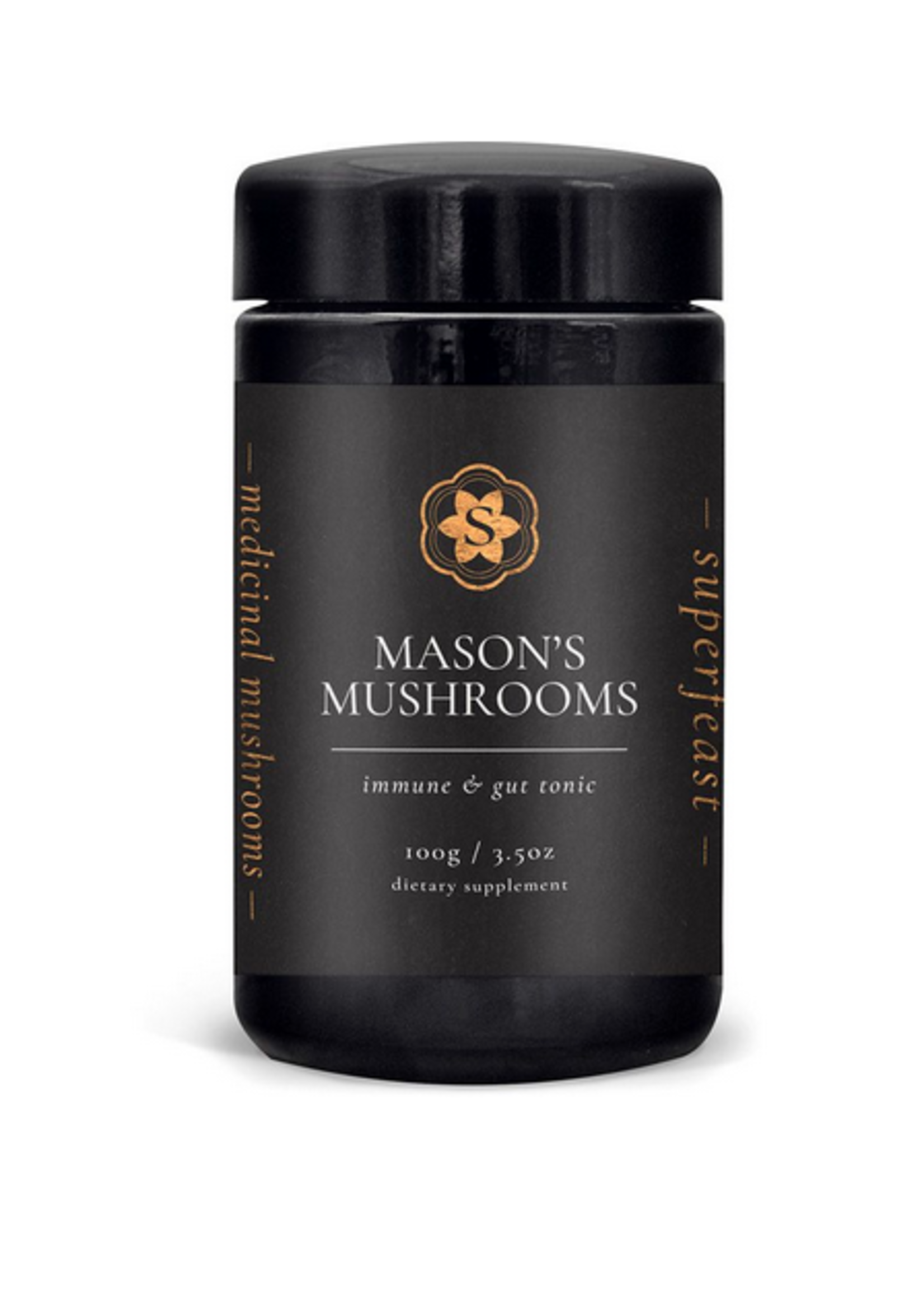 SuperFeast Superfeast Masons Mushrooms  Immune  & Gut Tonic 100g