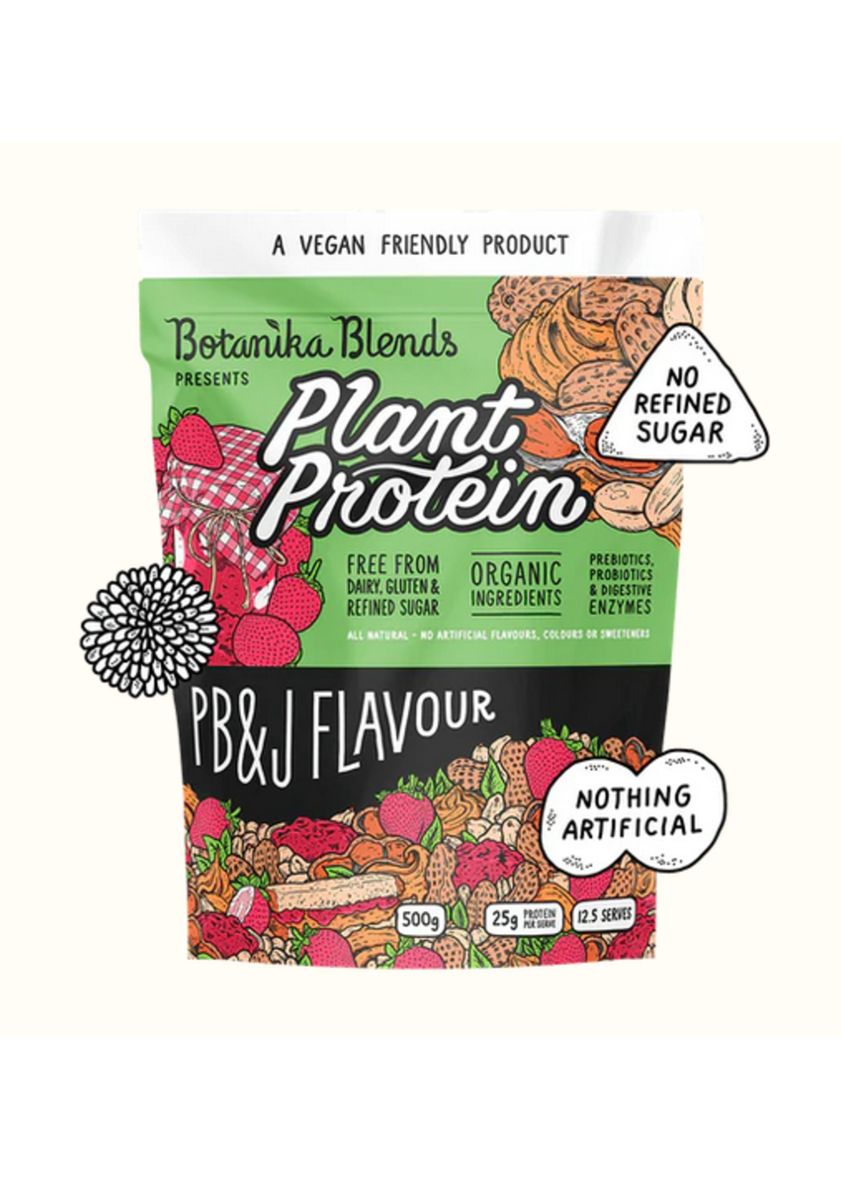 Botanika Blends Botanika Blends Plant Protein PB&J Flavour 500g