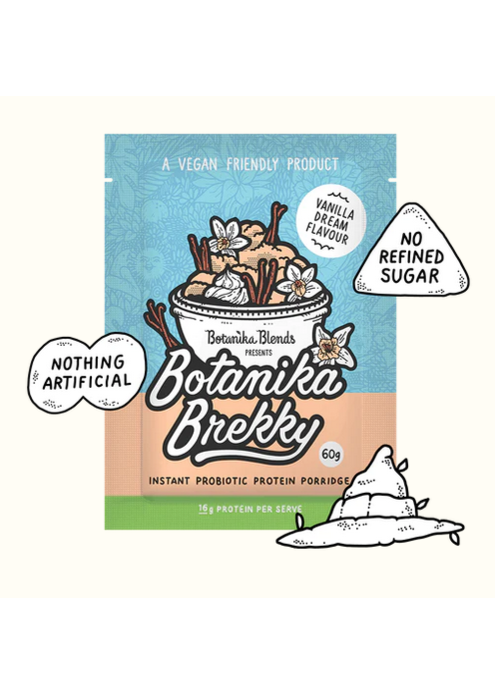 Evolution Botanicals Botanika Blends Probiotic Protein Porridge