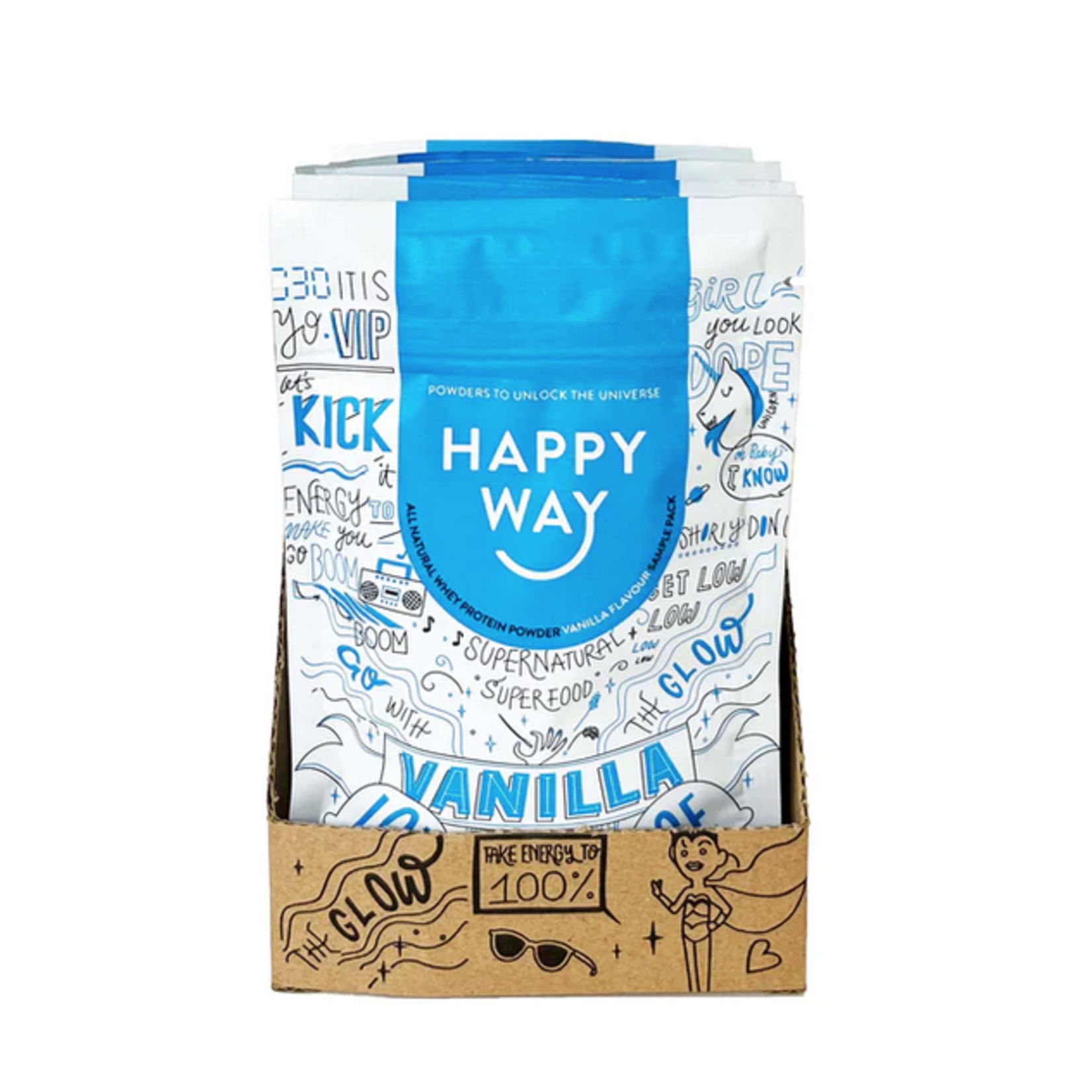 Happy Way Happy Way Whey Vanilla Protein 60g
