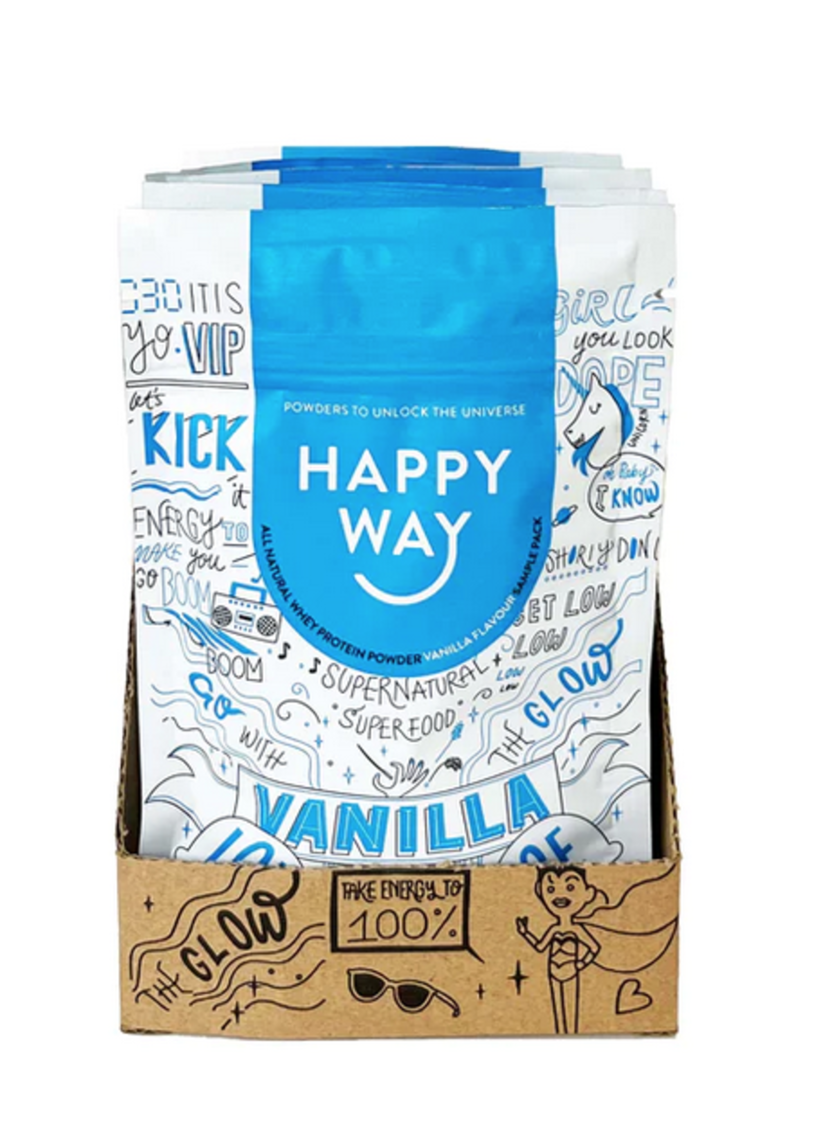Happy Way Happy Way Whey Vanilla Protein 60g