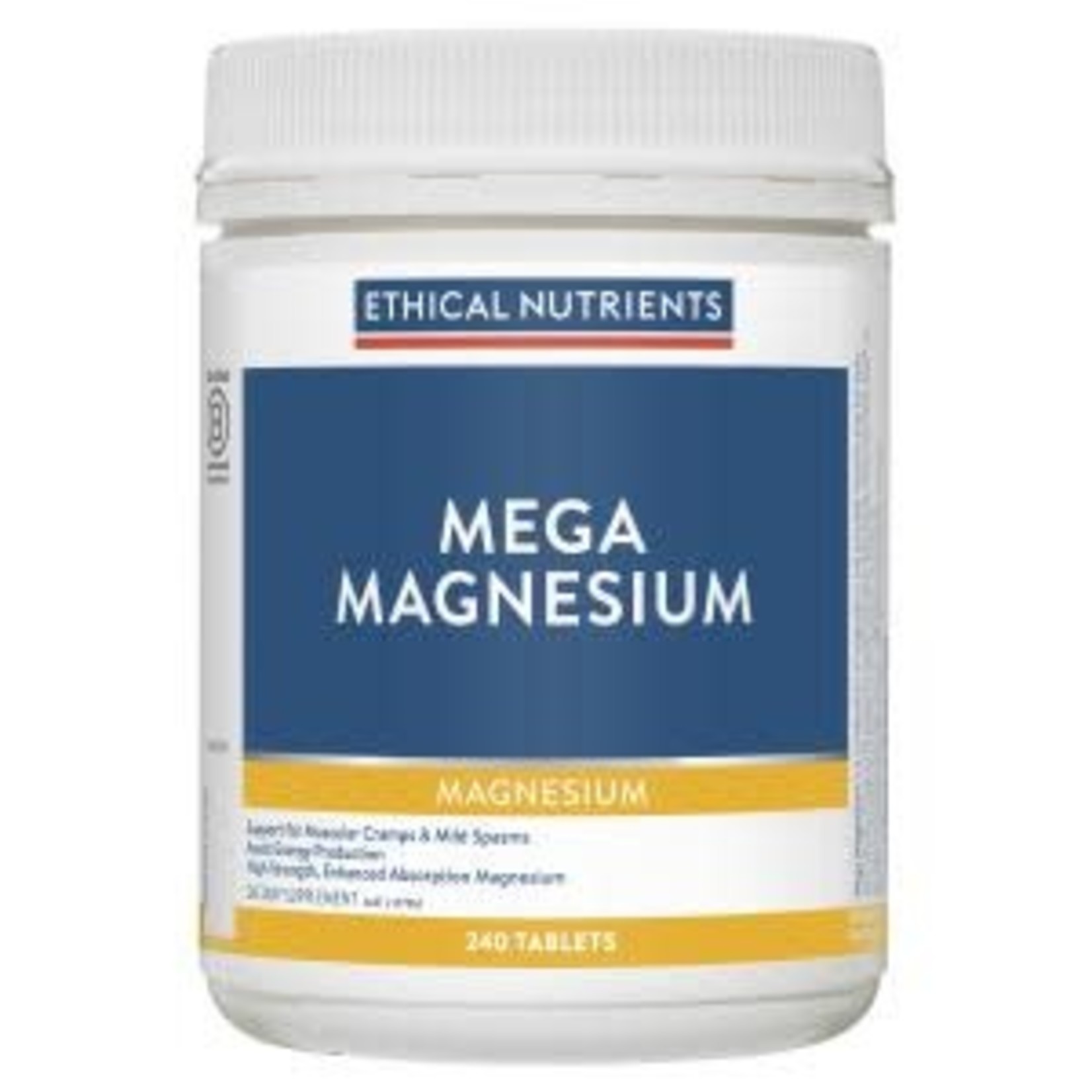 ETHICAL NUTRIENTS Ethical Nutrients Mega Magnesium 240 tablets