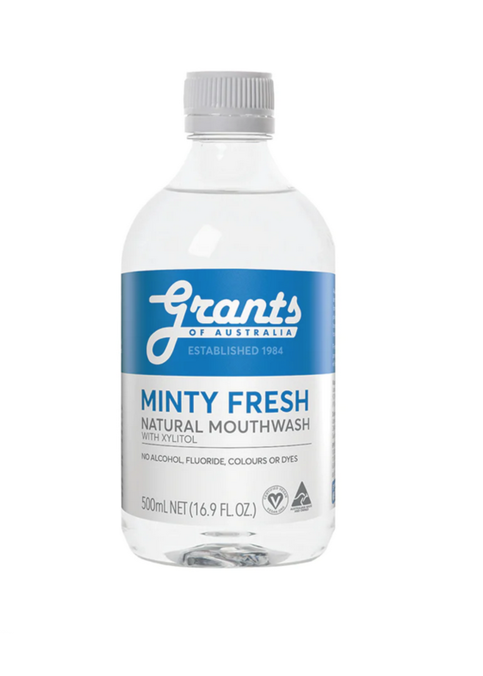 Grant's Grants Mouthwash 500ml Minty Fresh Natural