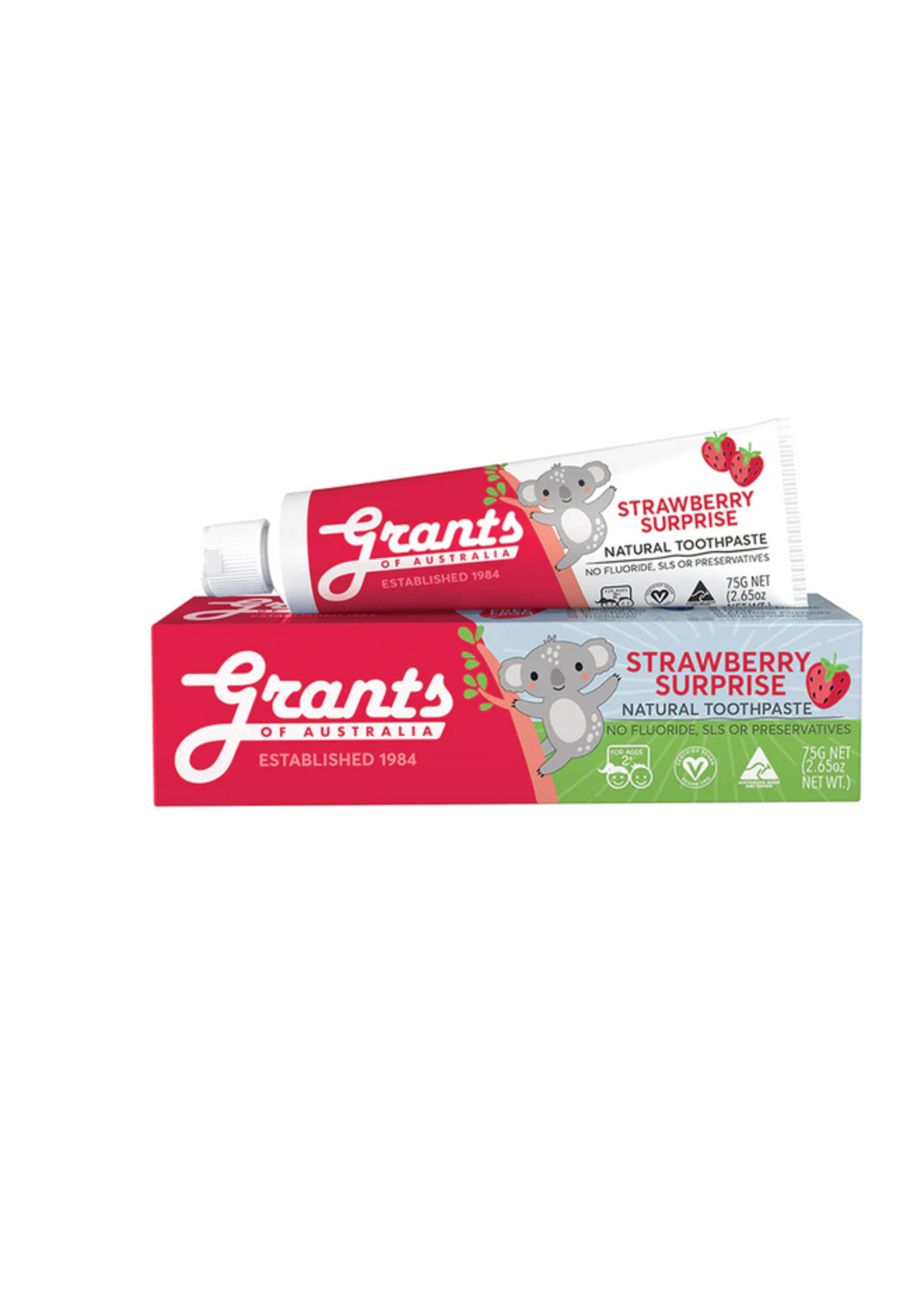 Grant's Grants Toothpaste Strawbery Surprise 75g