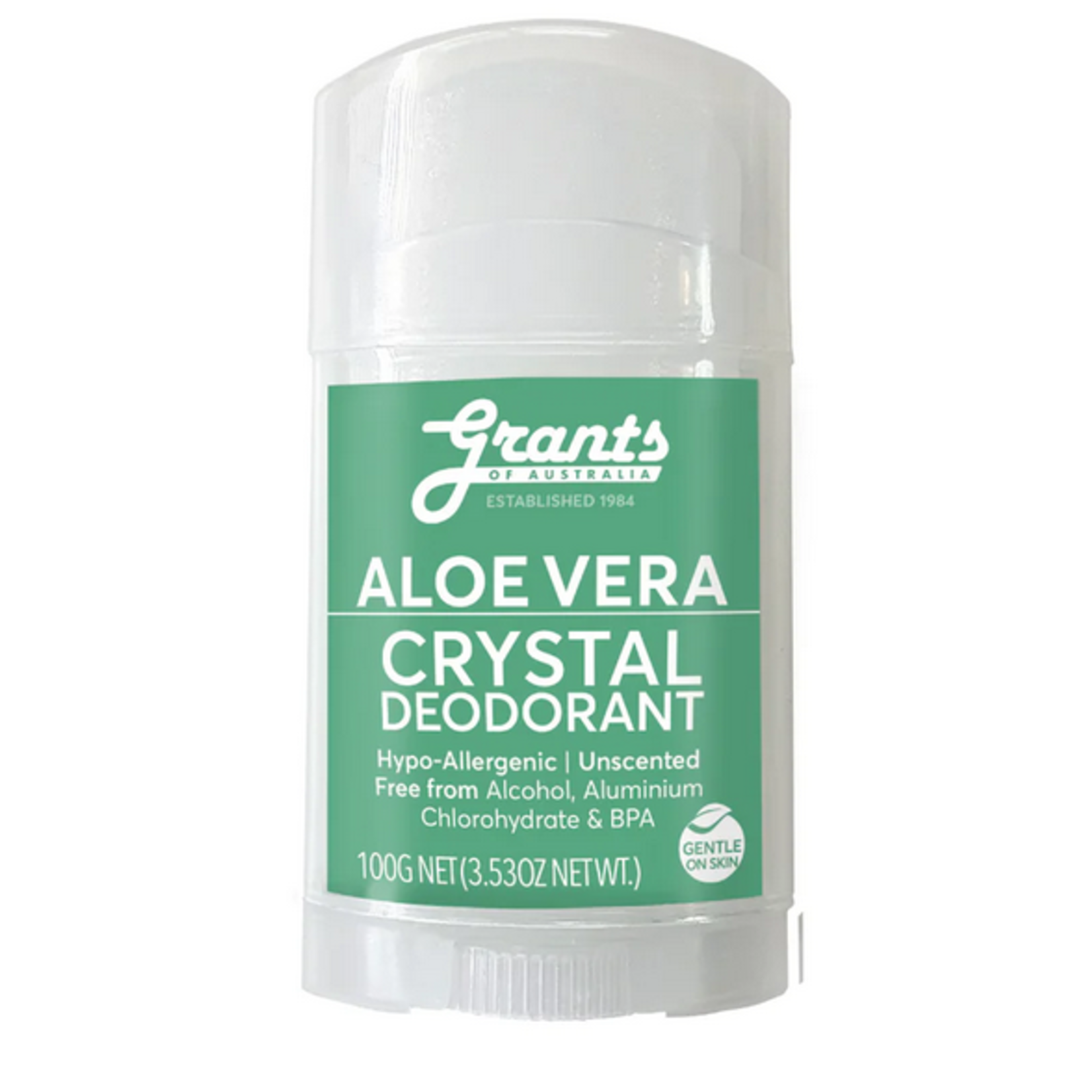 Grant's Grants Crystal Deodorant 100g Aloe Vera