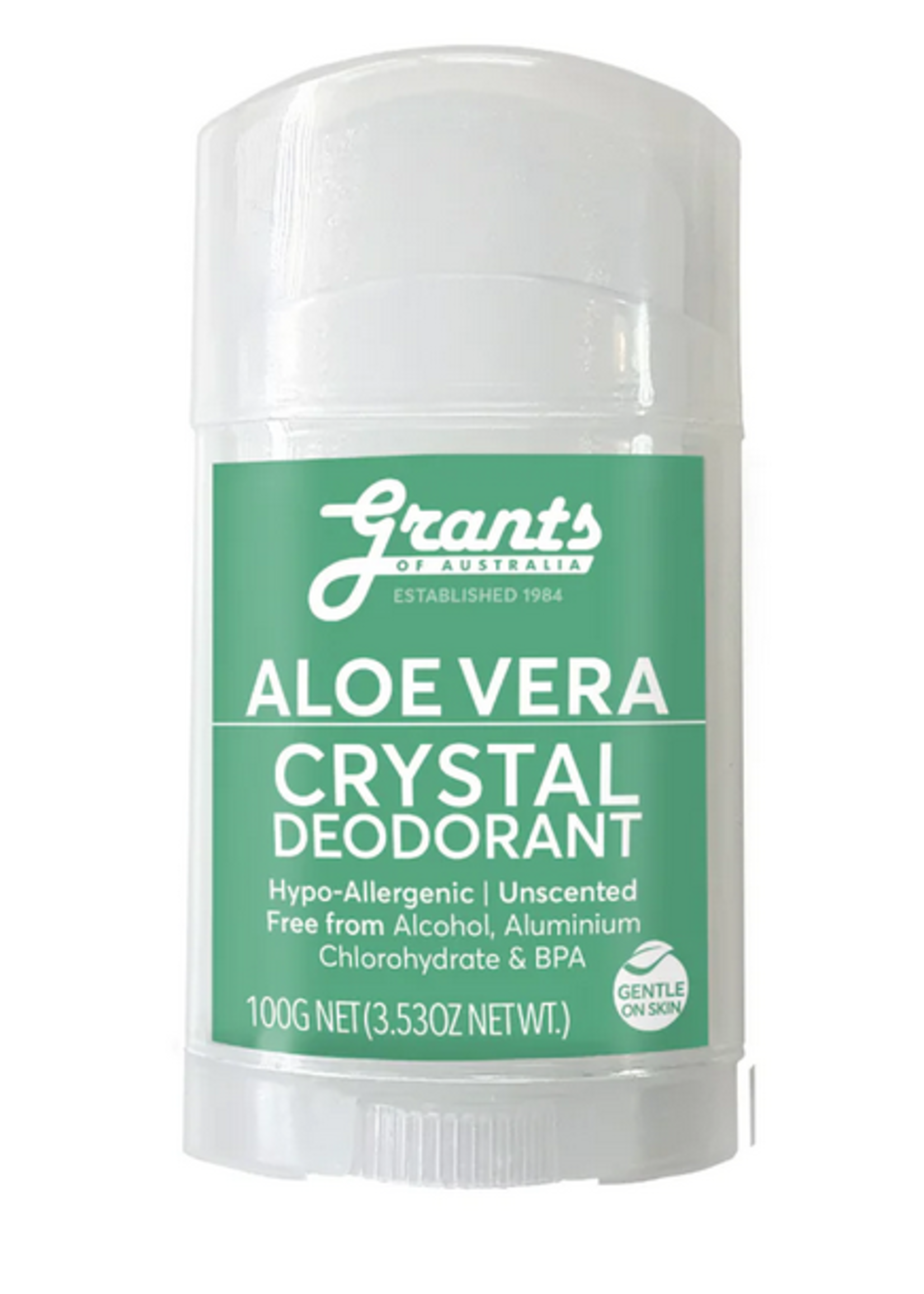 Grant's Grants Crystal Deodorant 100g Aloe Vera