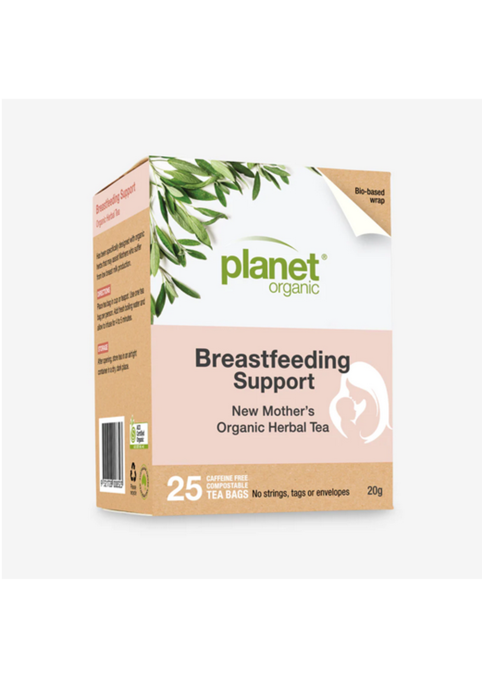 Planet Organic Planet Organic Herbal Breastfeeding Support 25 tea bags