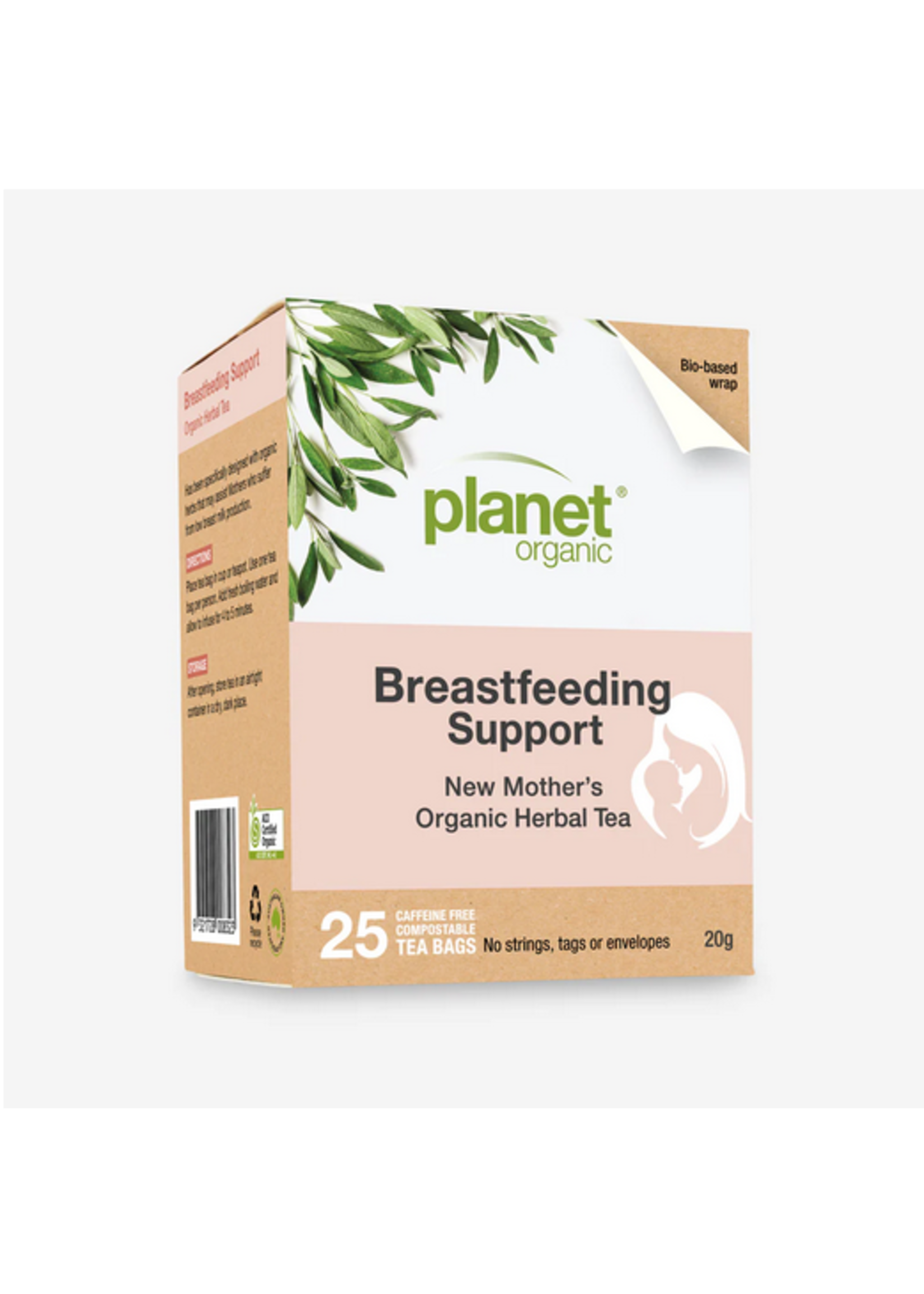 Planet Organic Planet Organic Herbal Tea Bags 25 Nursing Breastfeeding Support