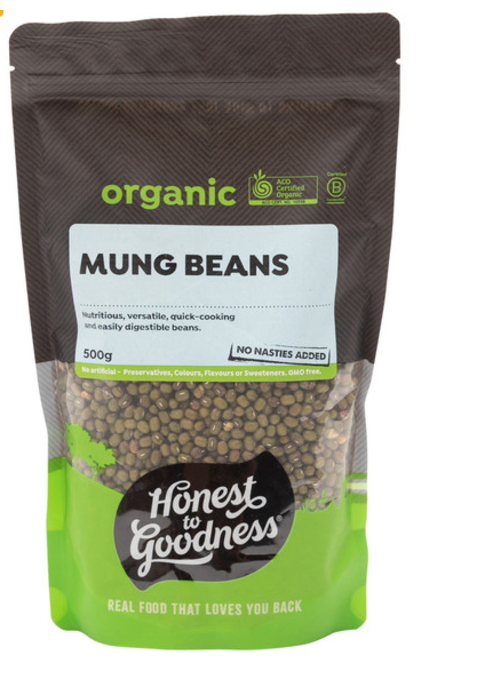 Honest To Goodness Honest to Goodness Organic Mung Beans 500g