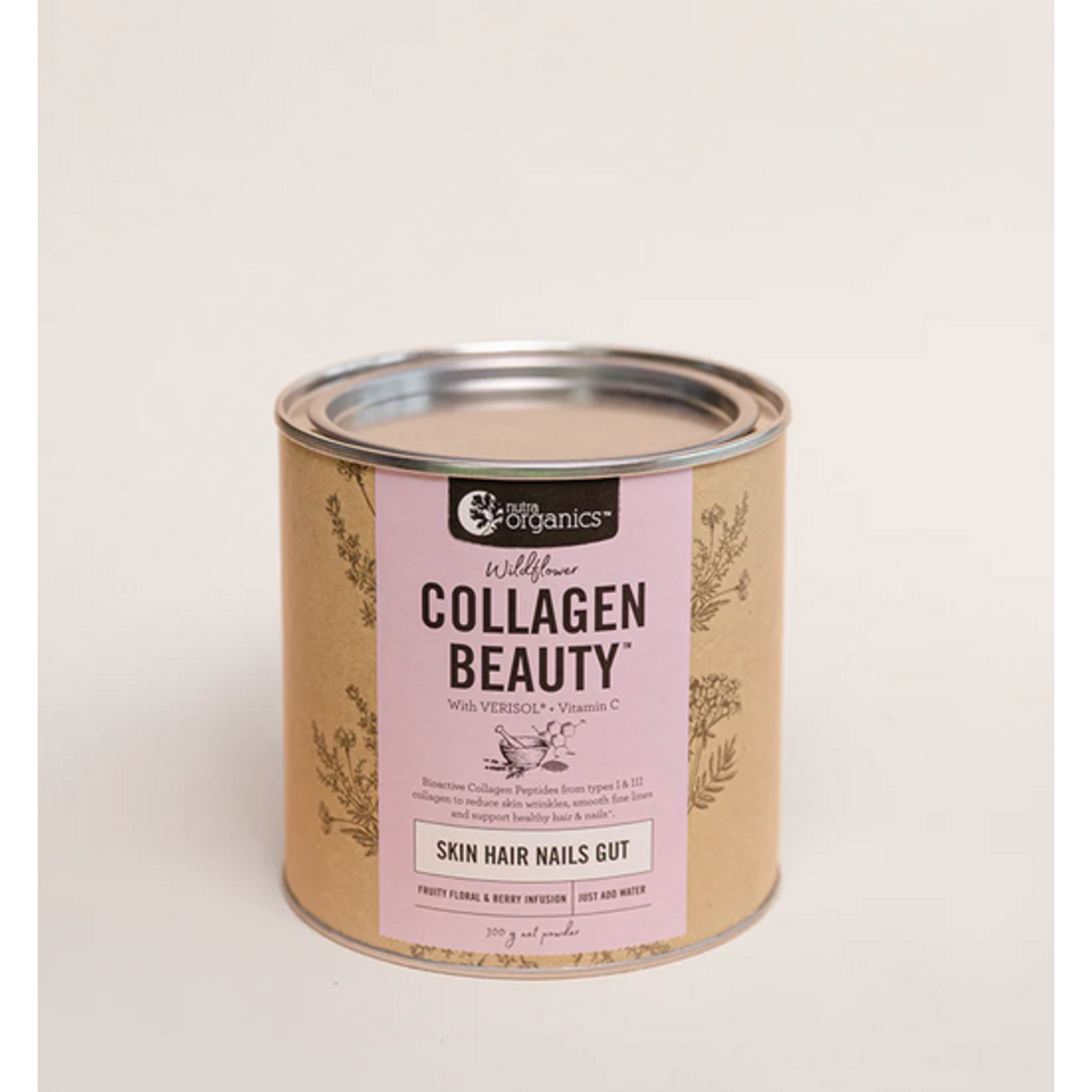 NutraOrganics Nutra Organics Collagen Beauty Blueberry Wildflower 225g