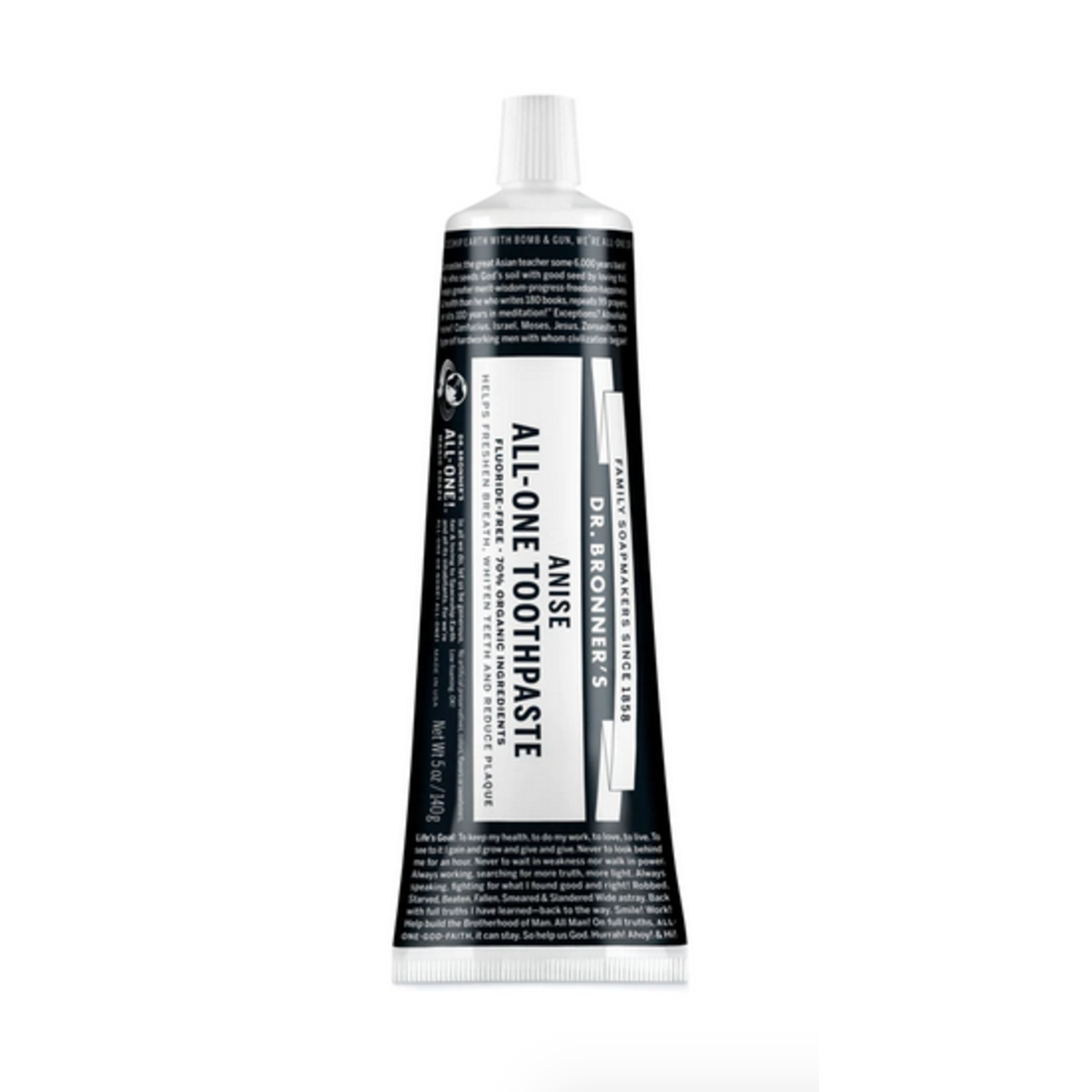 Dr Bronners Dr Bronners Organic Toothpaste Anise 140g