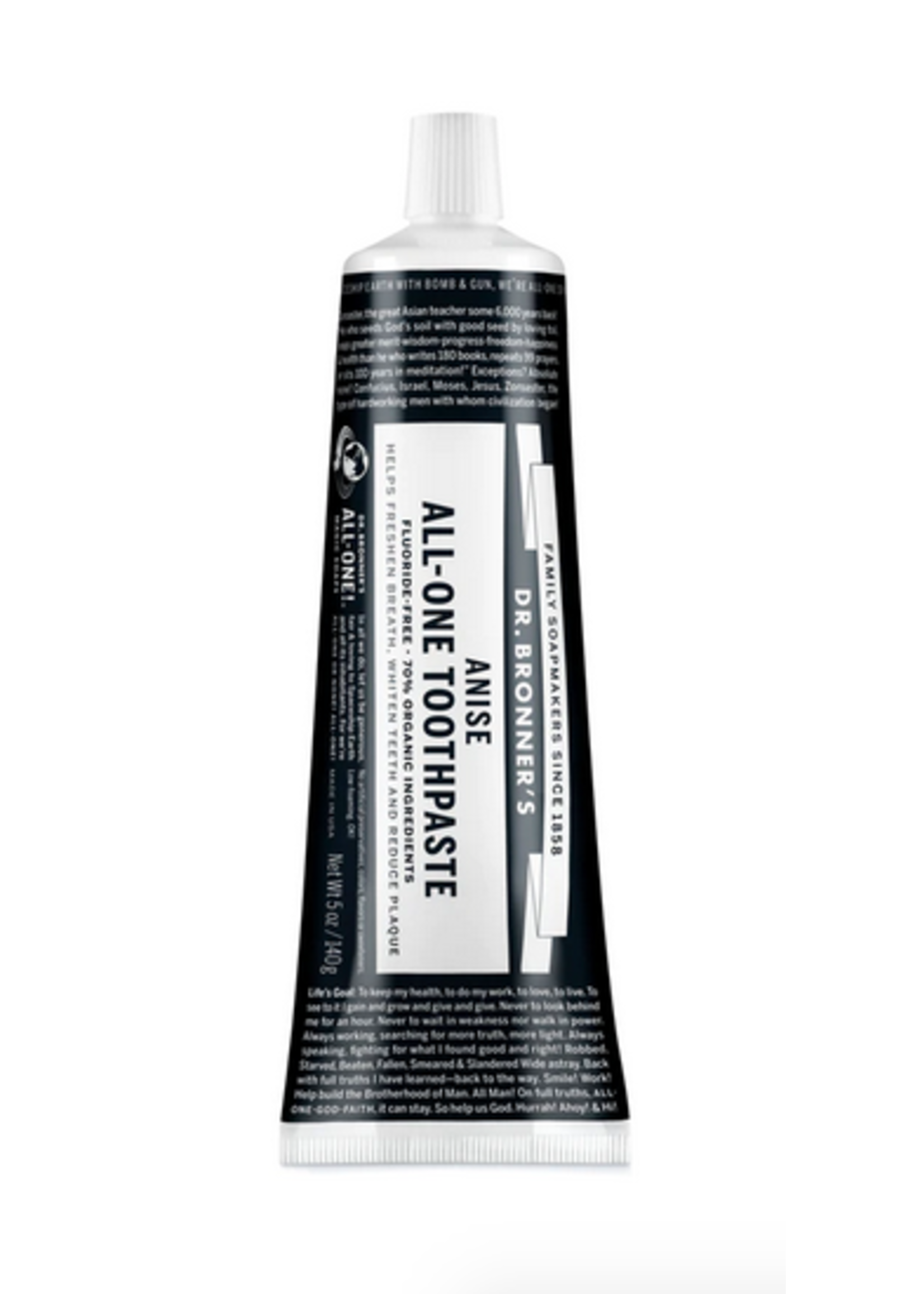 Dr Bronners Dr Bronners Organic Toothpaste Anise 140g