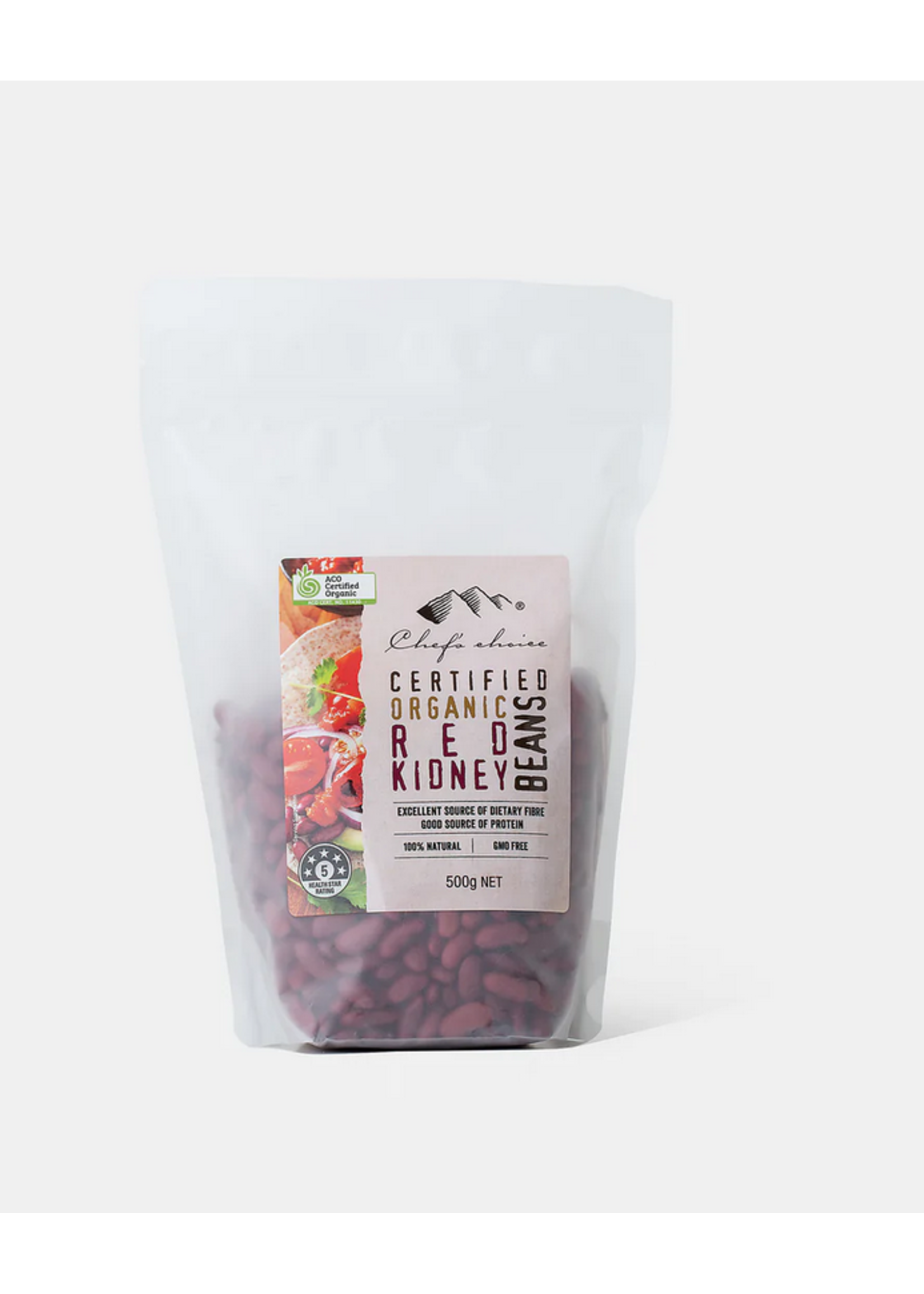 Chefs Choice Chef's Choice Organic Red Kidney Beans 500gm
