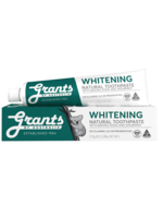 Grant's Grants Natural Toothpaste 110g Whitening with Baking Soda & Spearmint (Dark Green)
